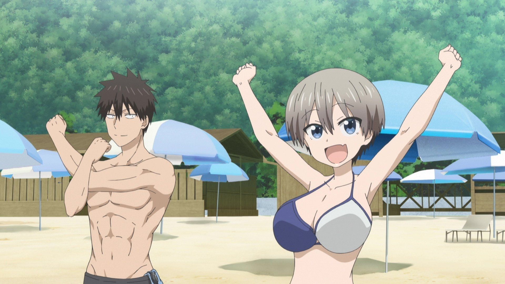 Uzaki-chan Wants to Hang Out! background