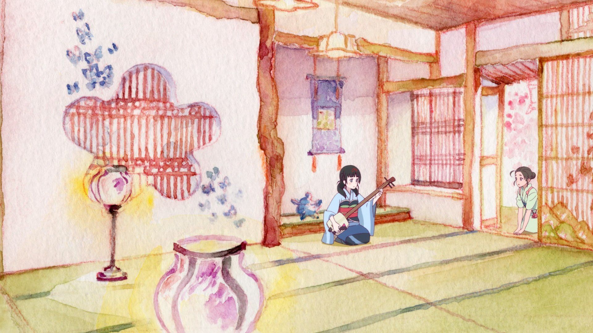 The Rolling Girls background