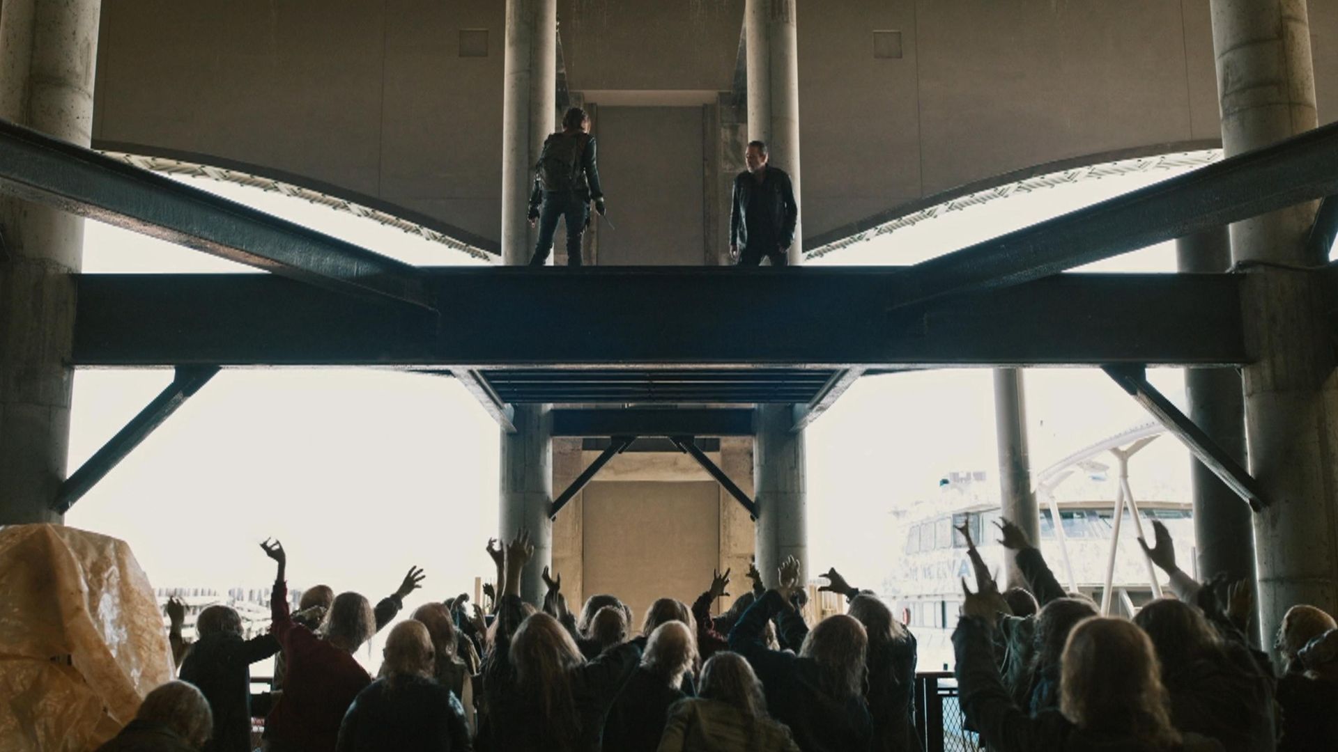 The Walking Dead: Dead City background