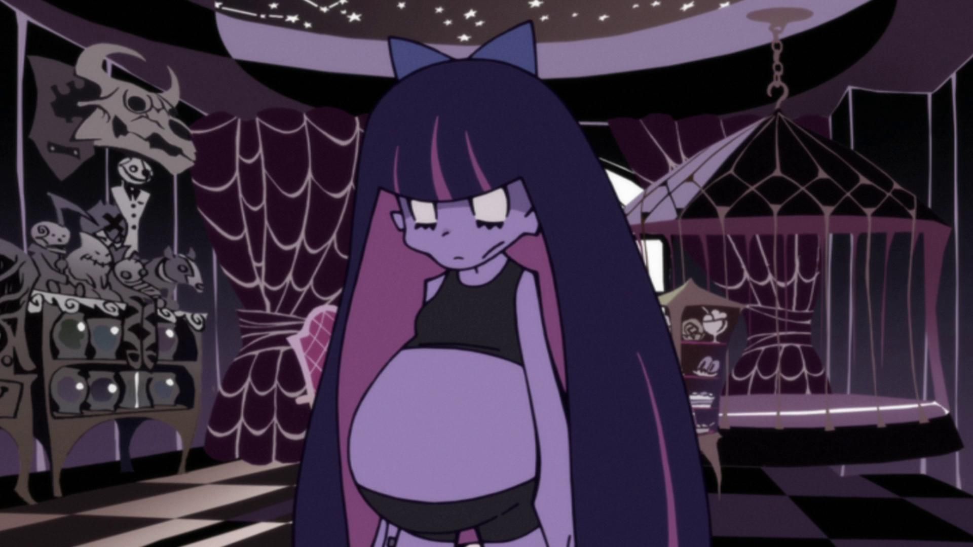 Panty & Stocking with Garterbelt background