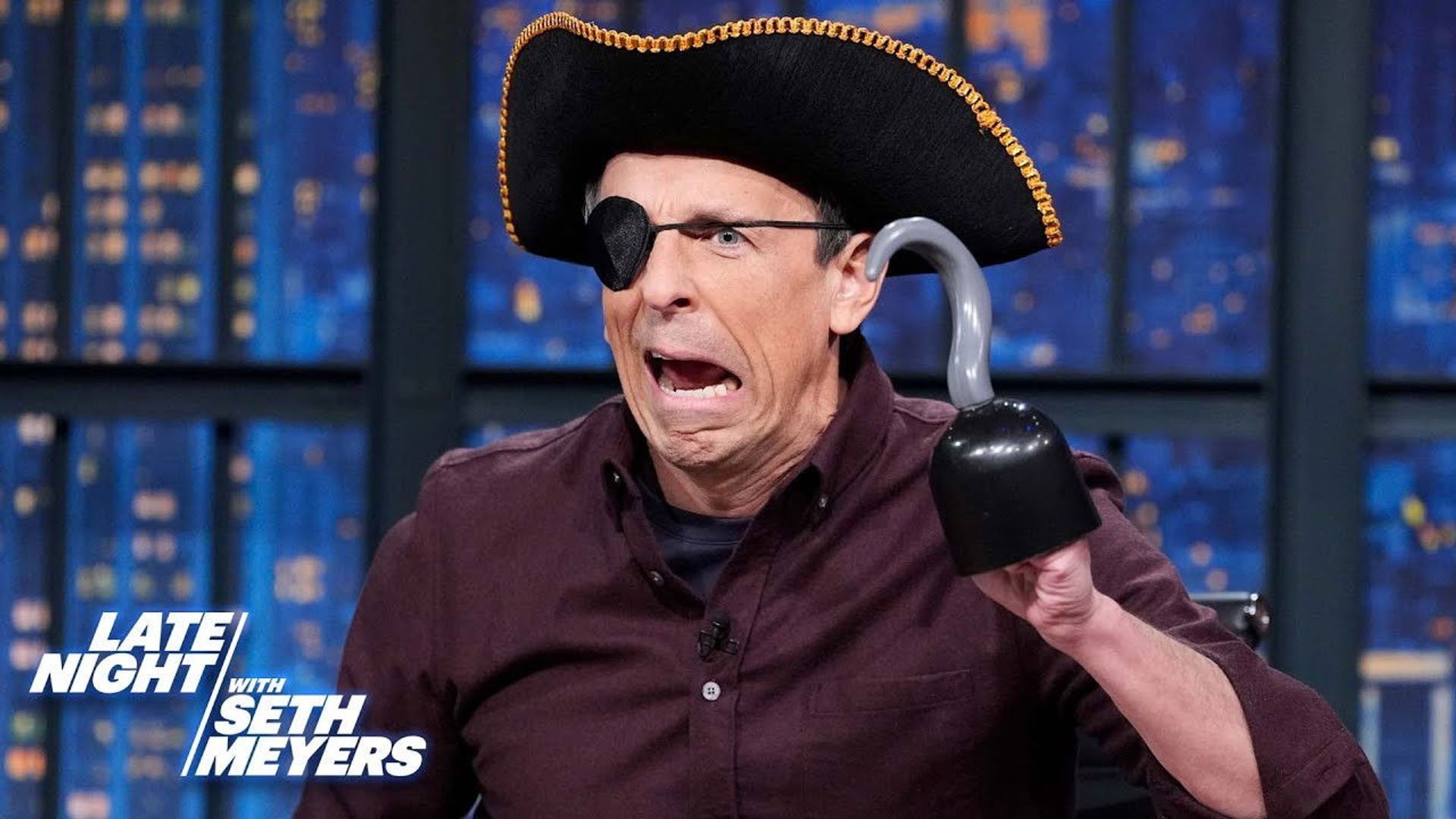 Late Night with Seth Meyers: Corrections" background