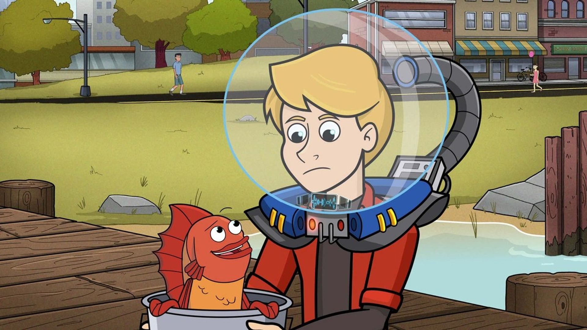 The Adventures of Kid Danger background