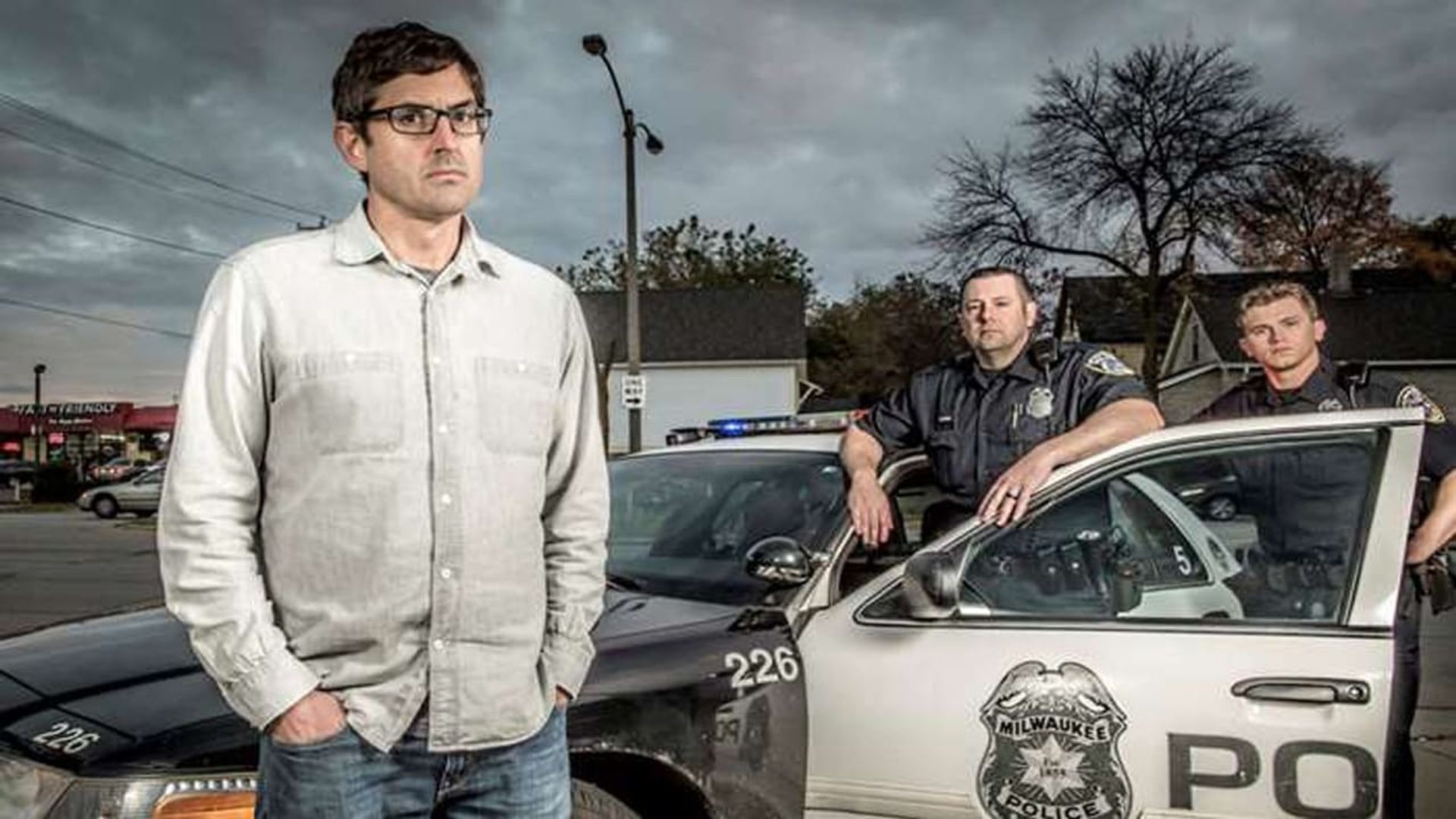 Louis Theroux: Dark States background