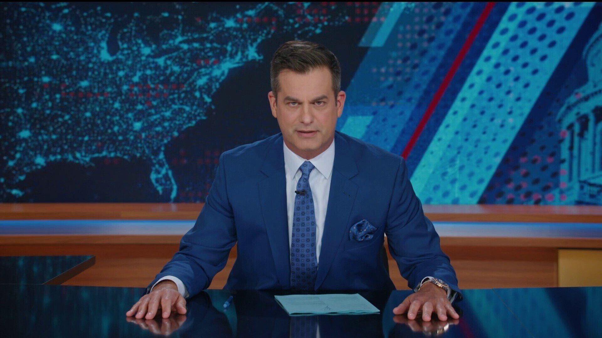 The Daily Show background