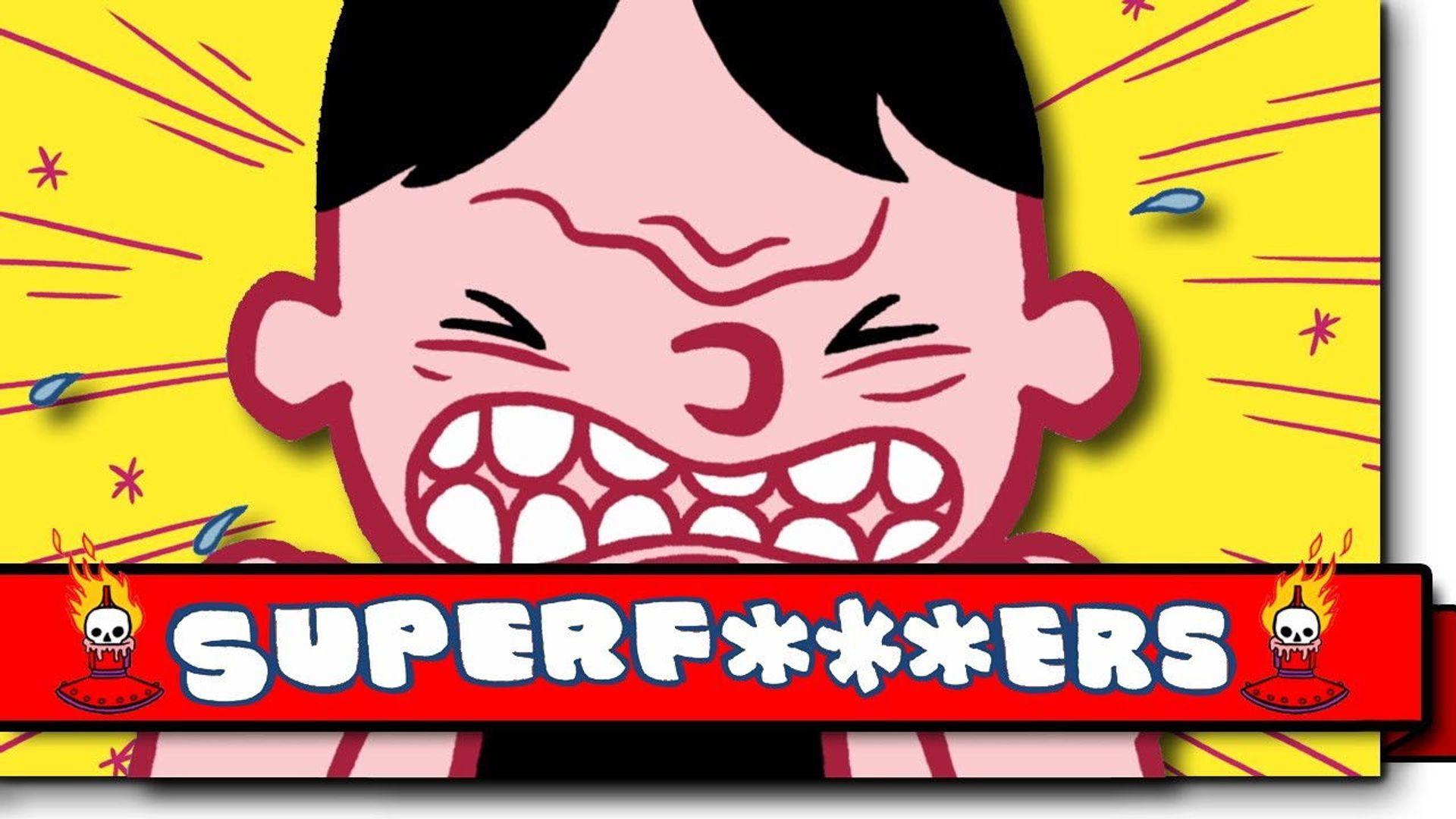 Super F***ers background