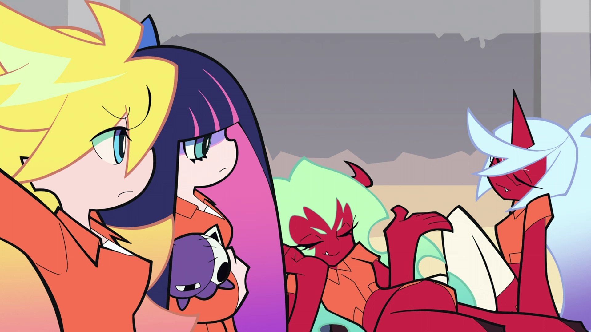 New PANTY & STOCKING with GARTERBELT background