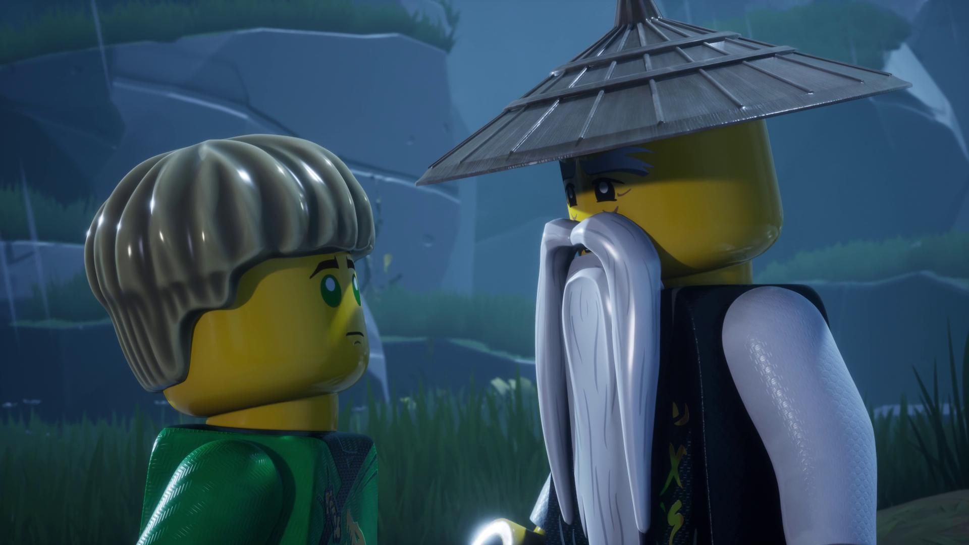 Ninjago: Dragons Rising background