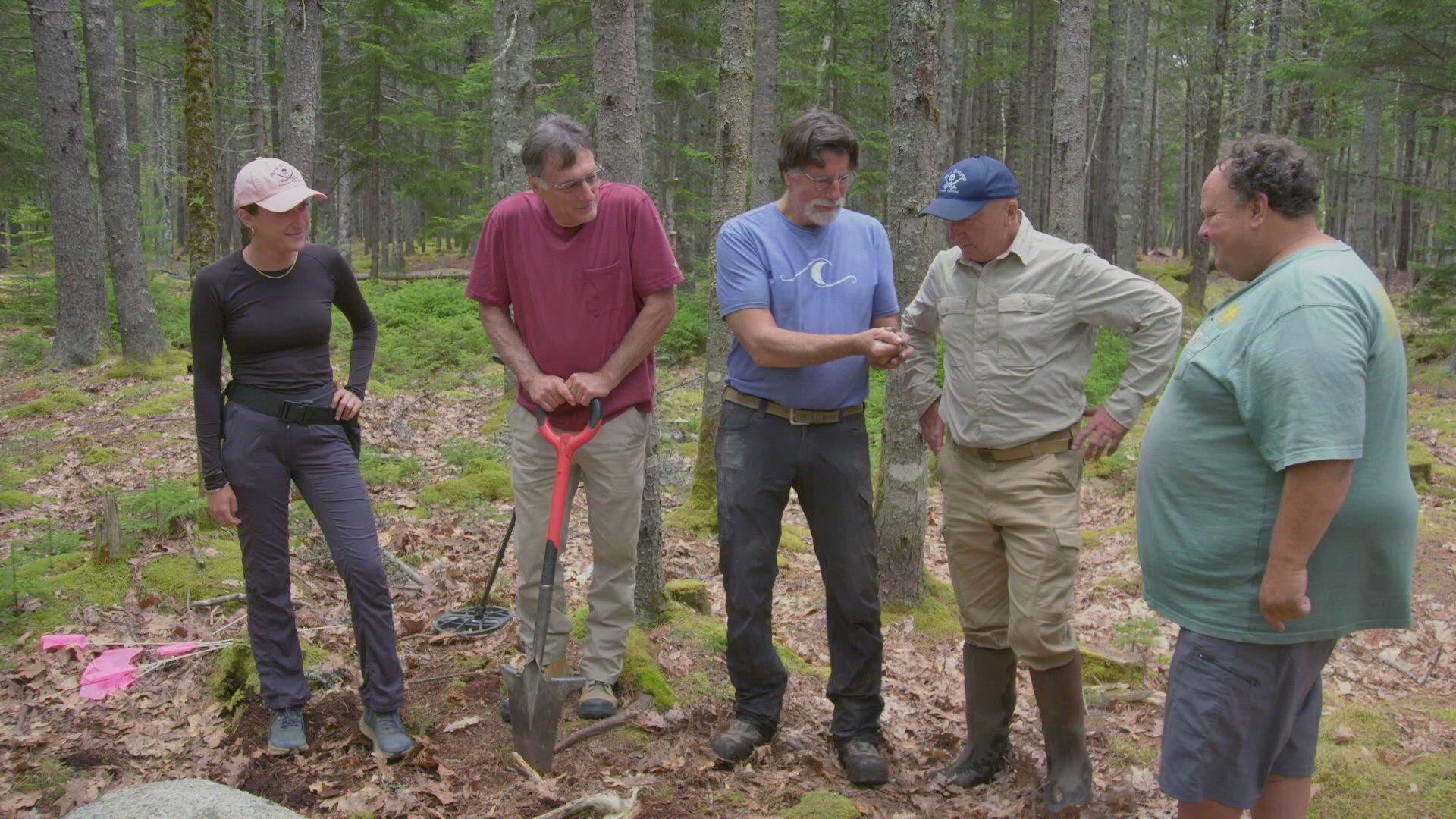 The Curse of Oak Island background