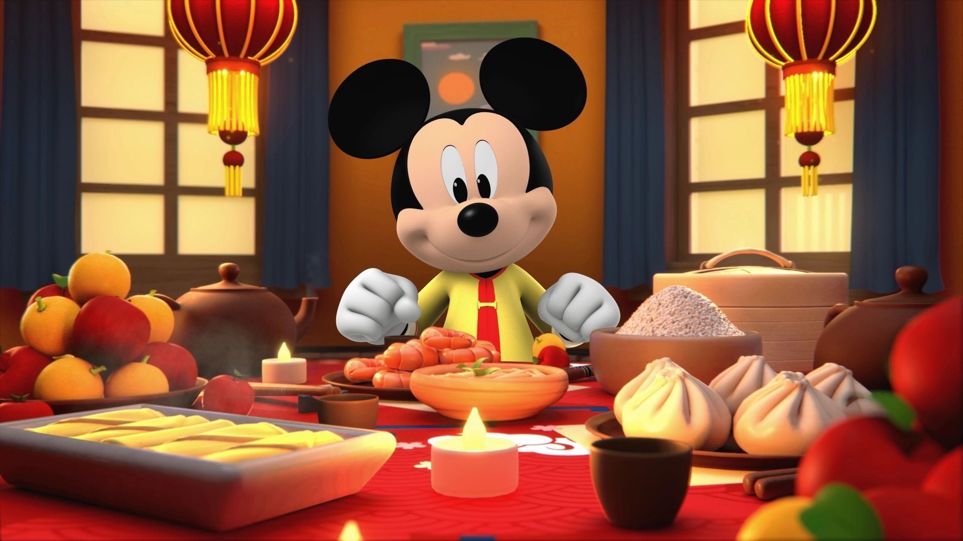 Me & Mickey background