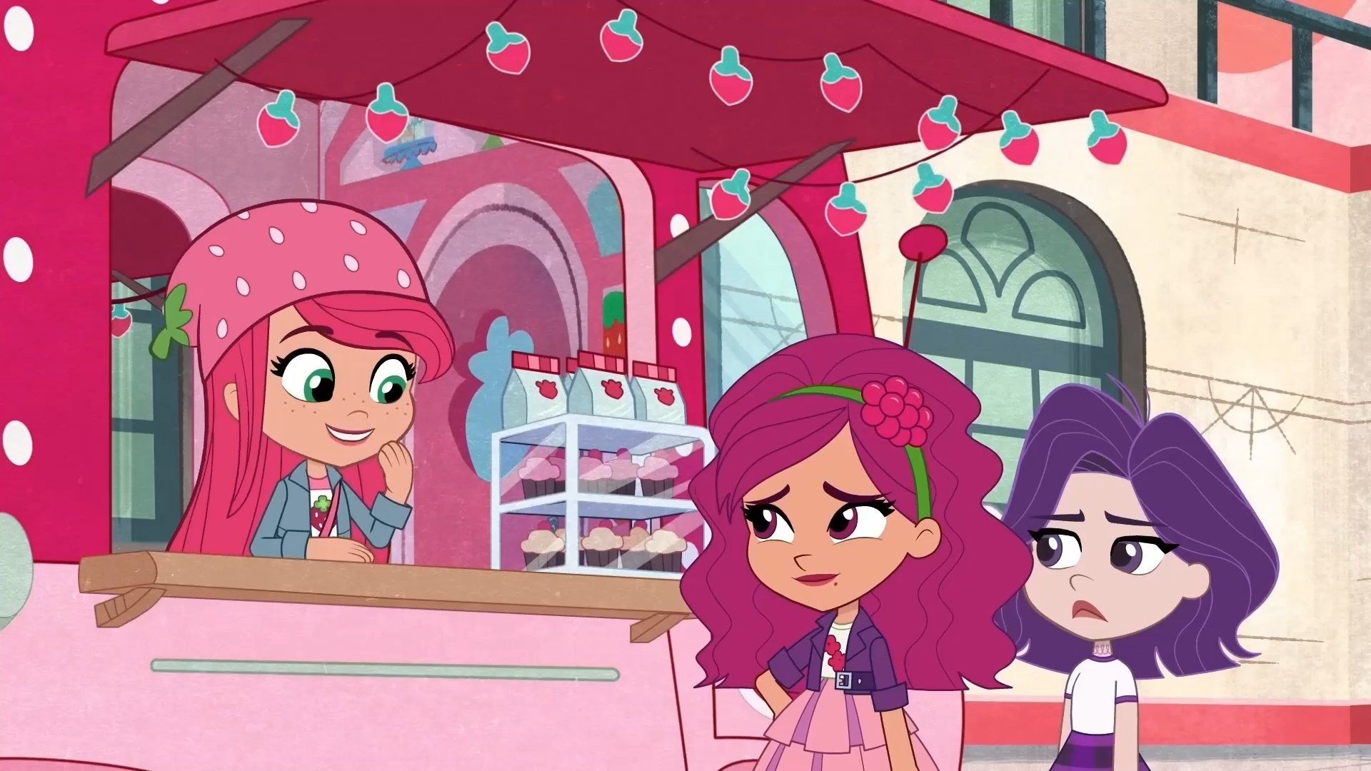 Strawberry Shortcake: Berry in the Big City background