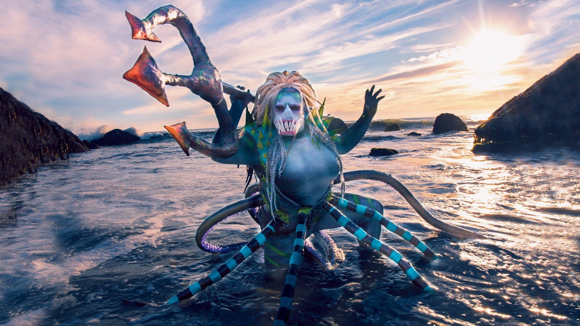 The Boulet Brothers' Dragula background