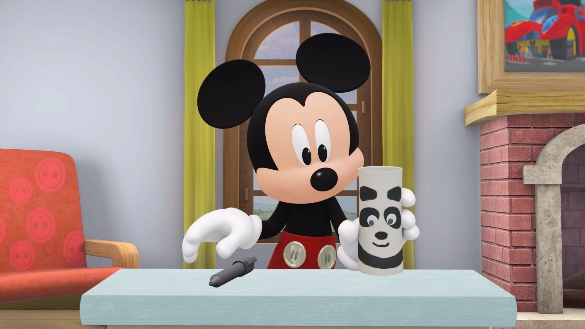 Me & Mickey background