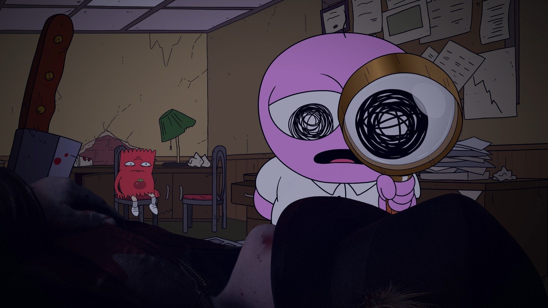 Smiling Friends background