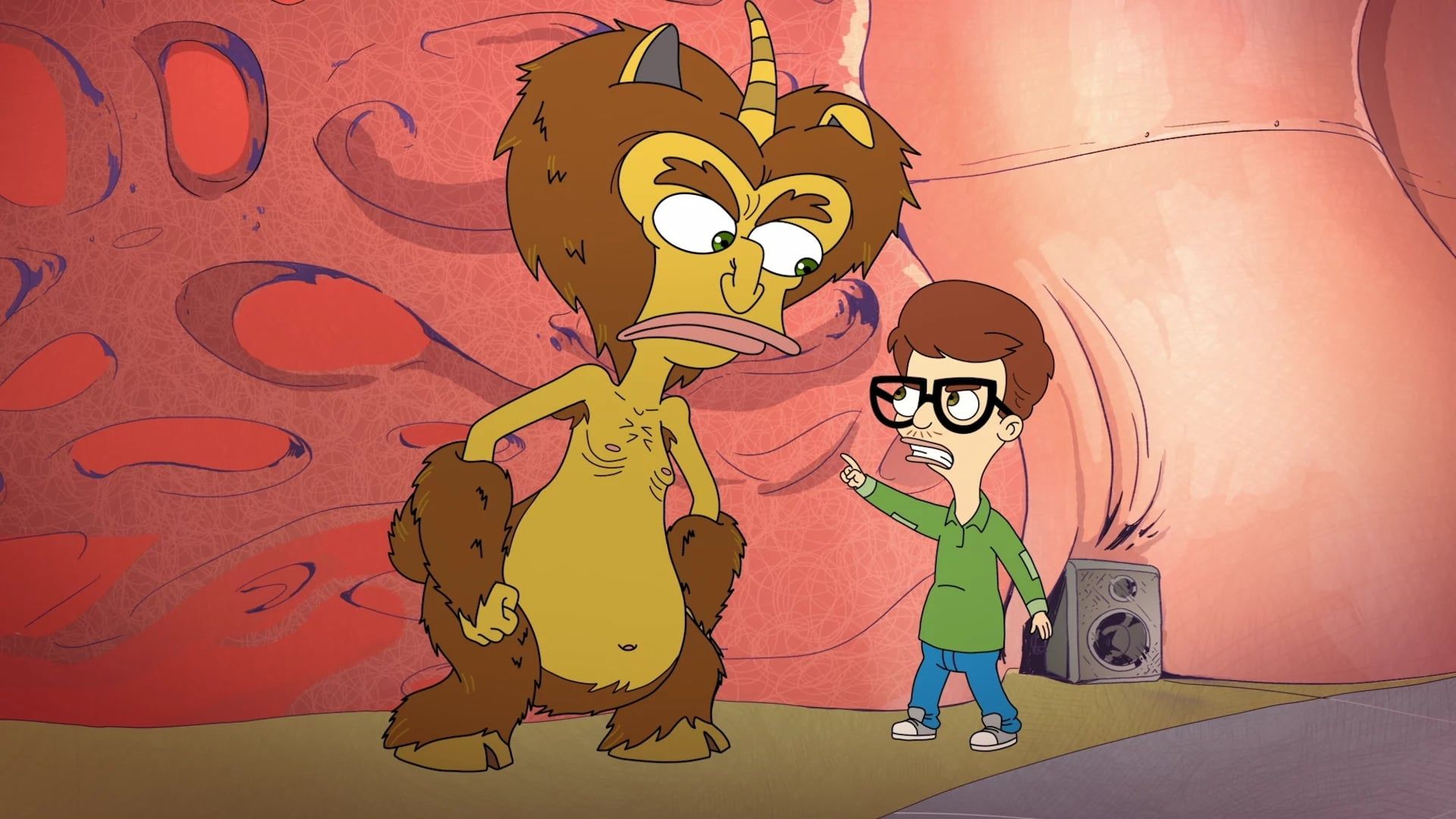 Big Mouth background