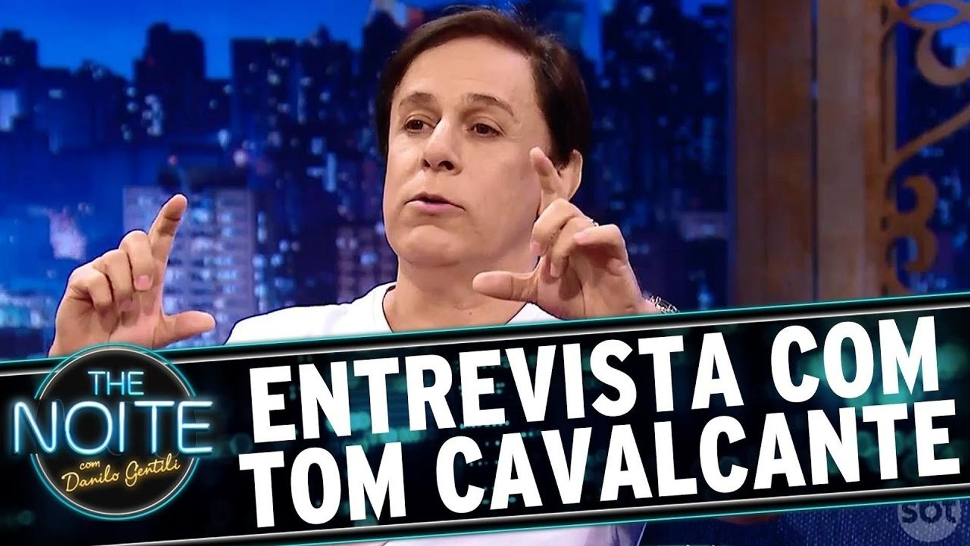 The Noite com Danilo Gentili background