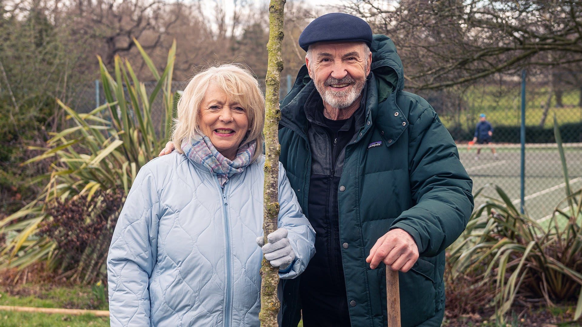 Alison & Larry: Billericay to Barry background