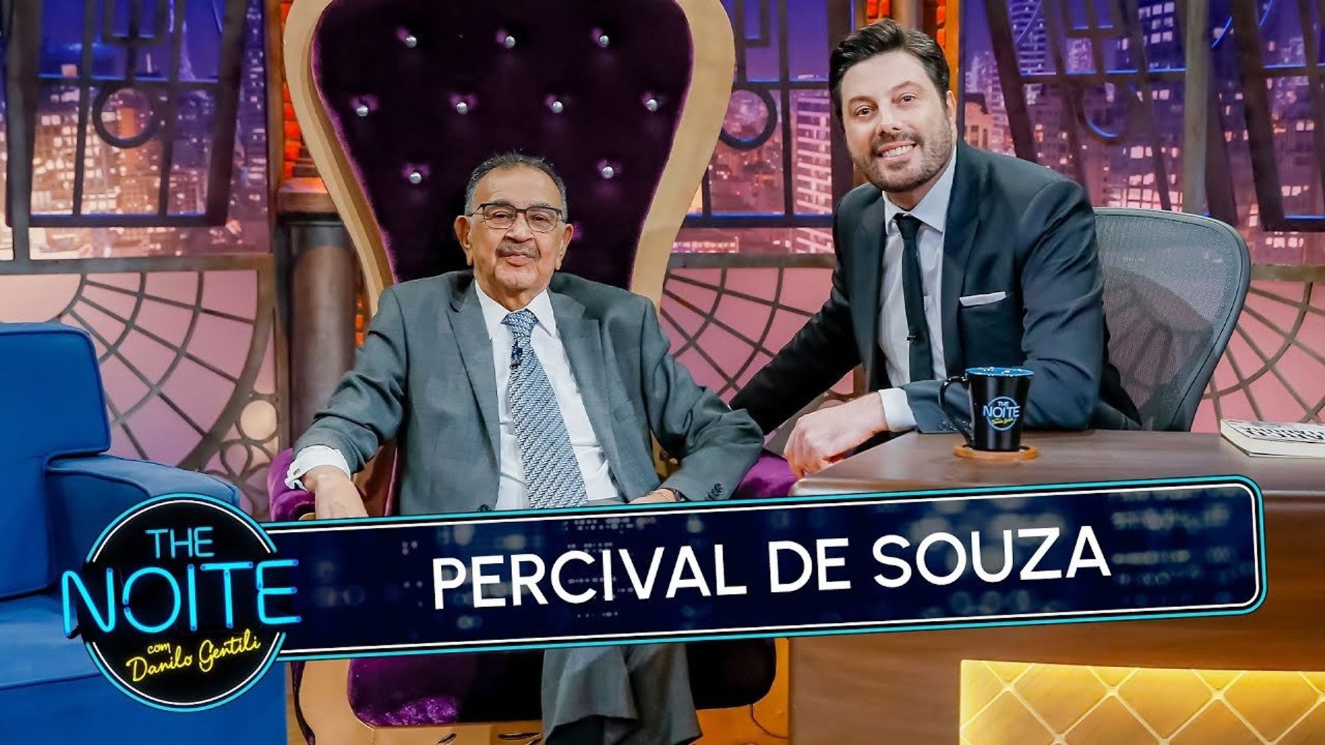 The Noite com Danilo Gentili background