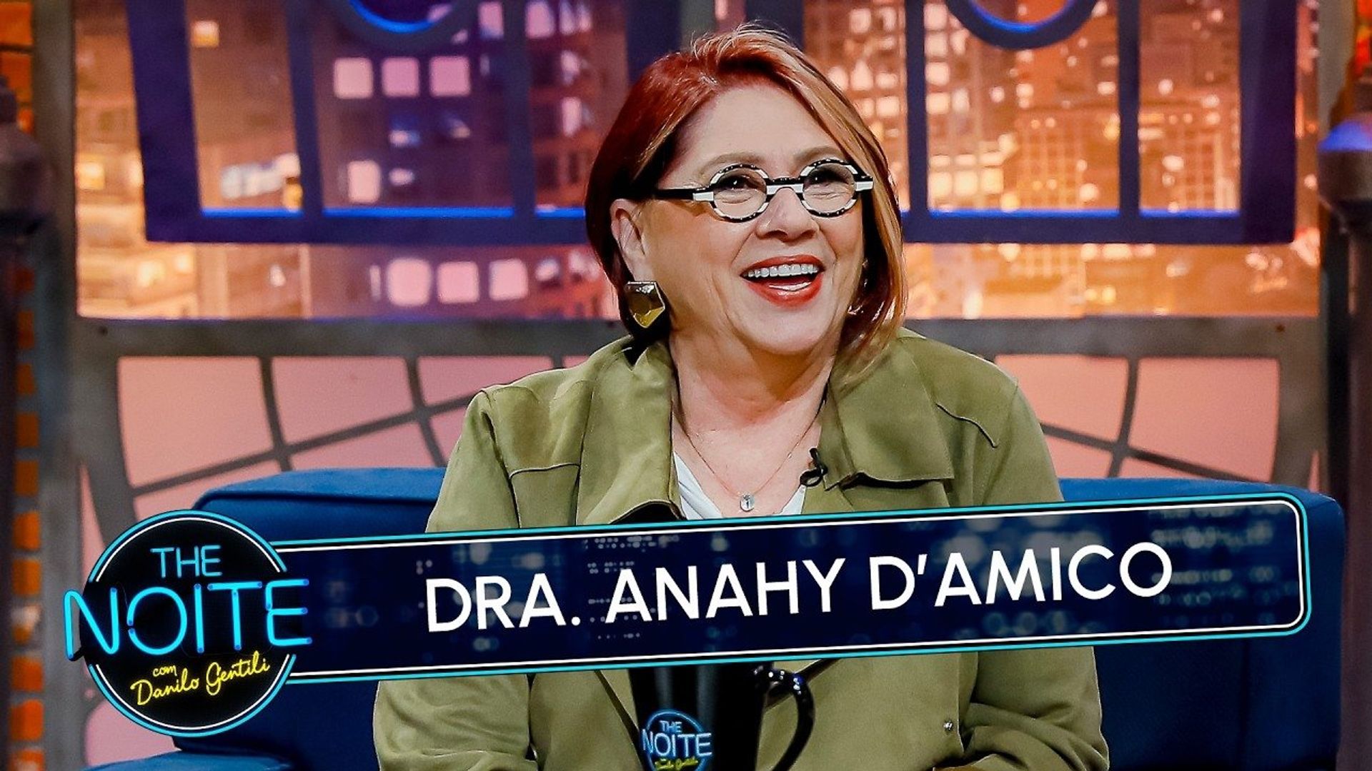 The Noite com Danilo Gentili background