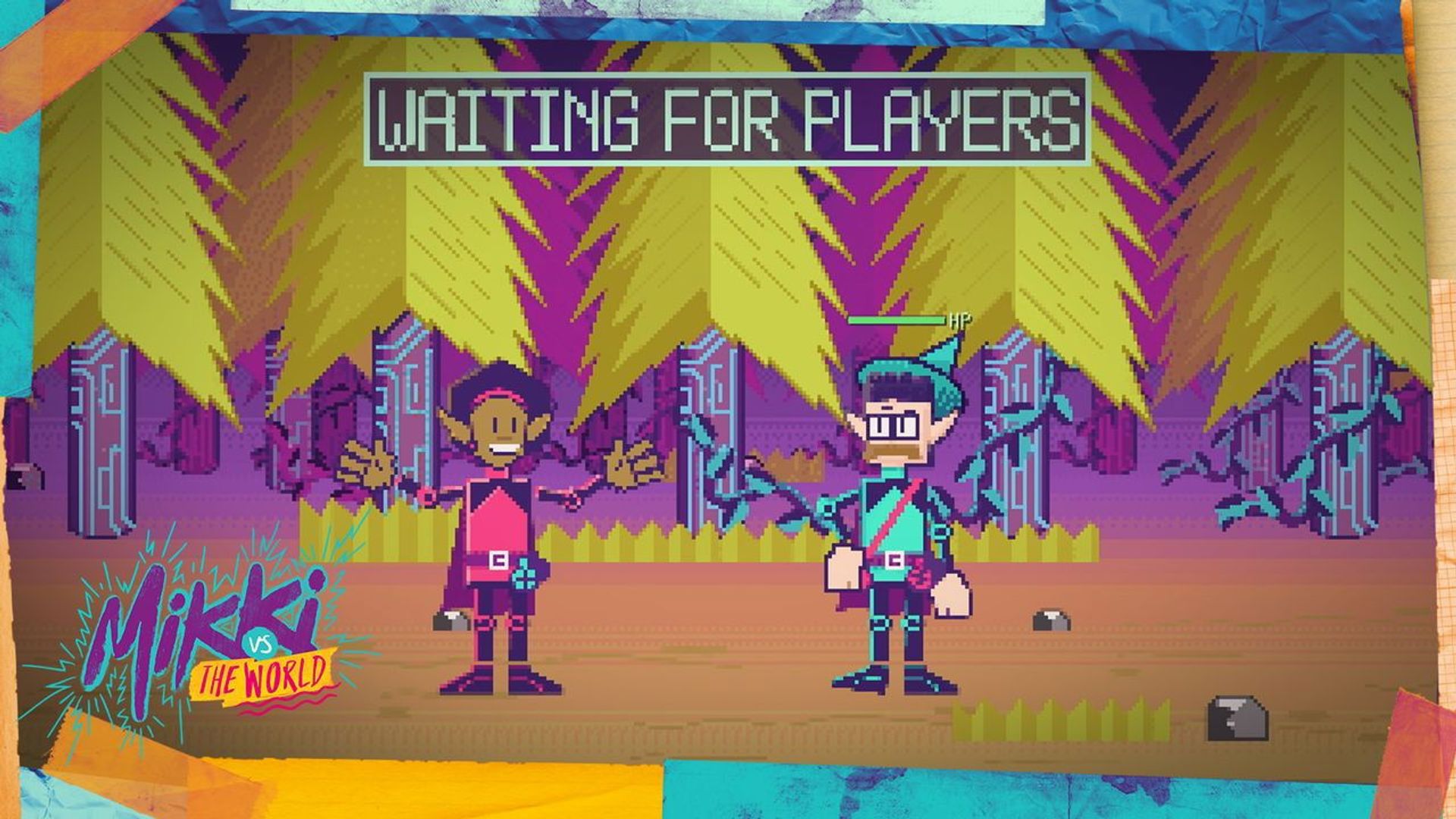 Mikki vs the World background