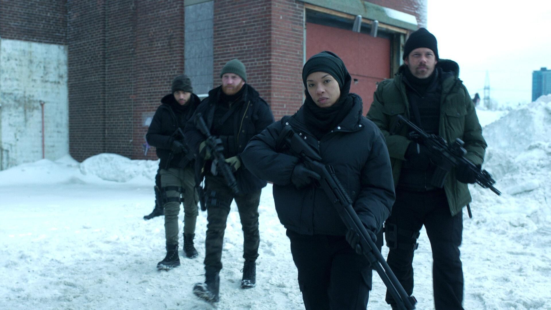 The Recruit background