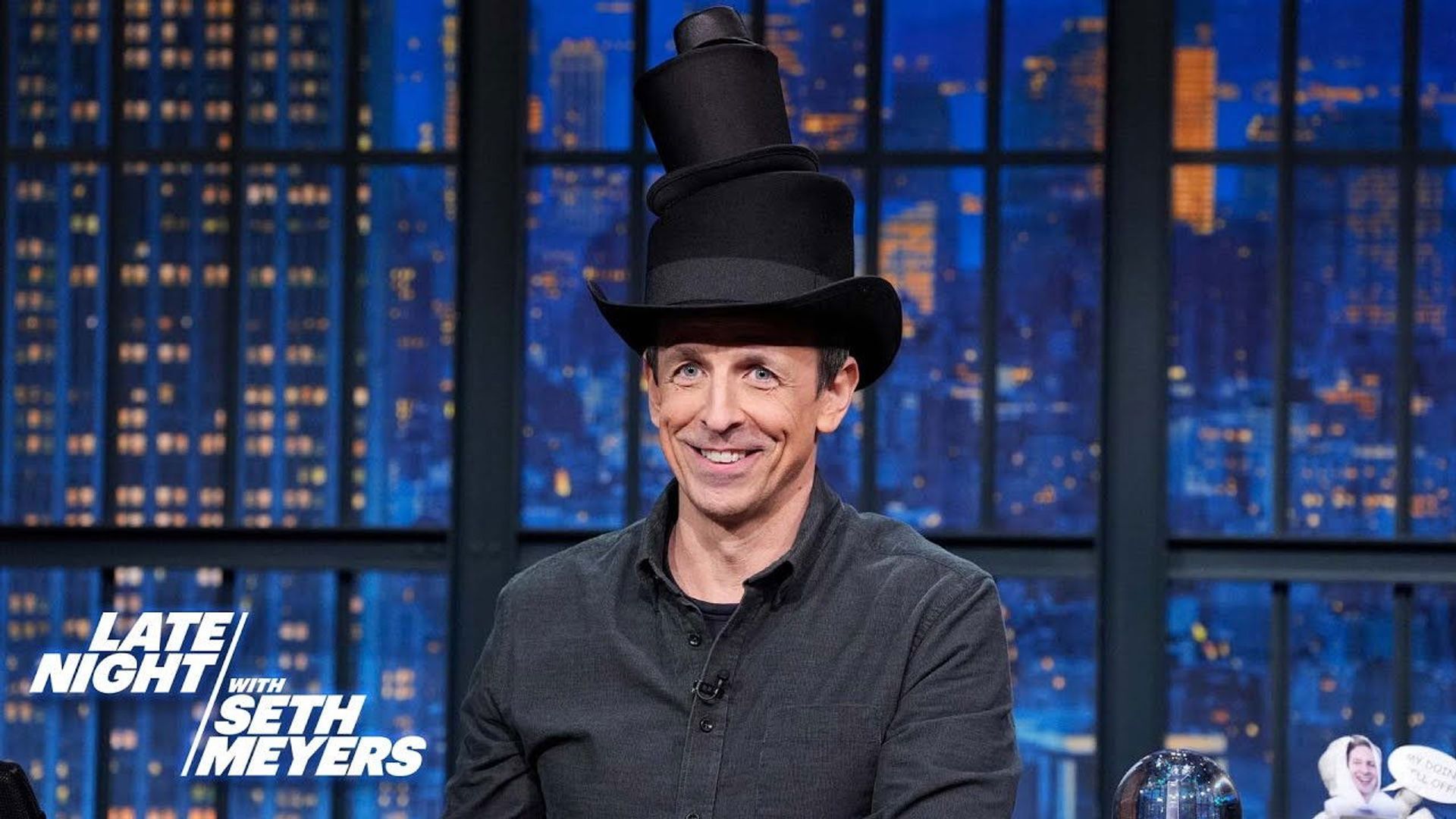 Late Night with Seth Meyers: Corrections" background