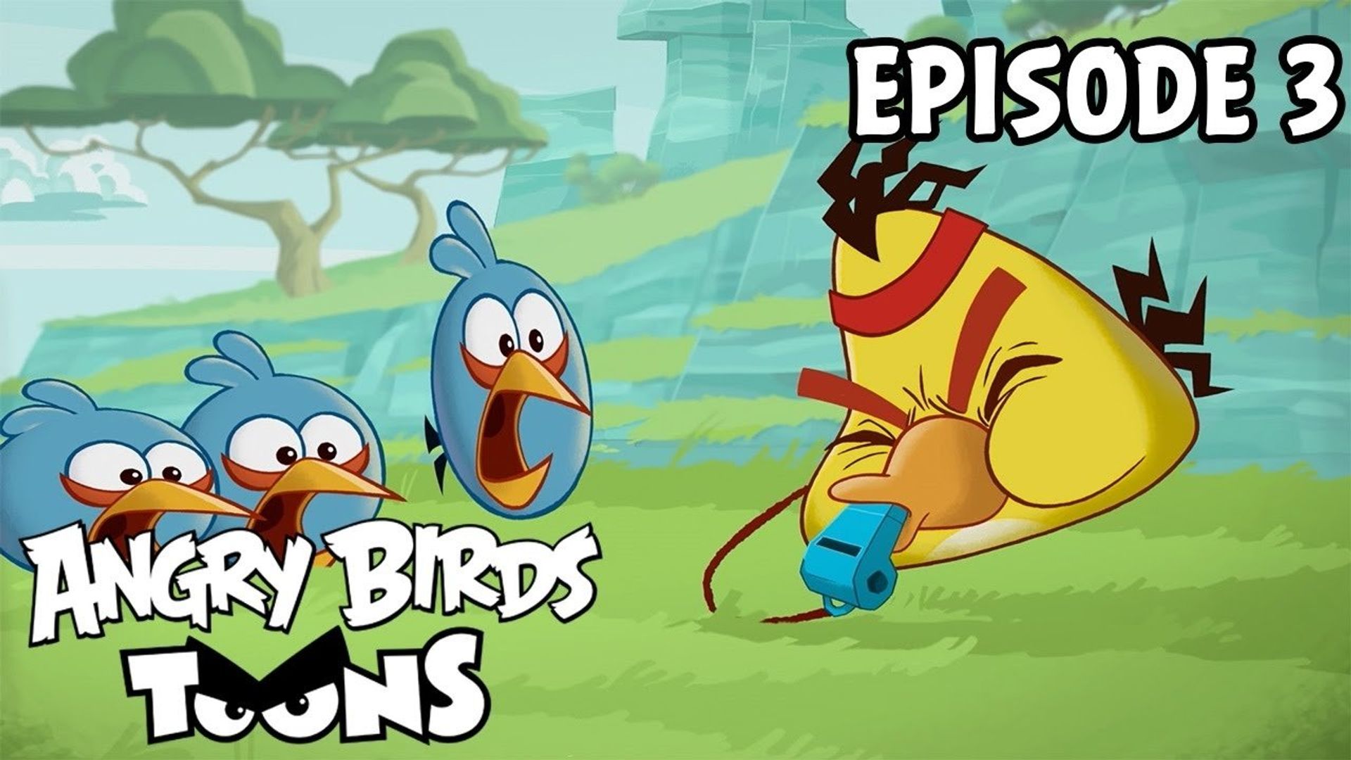 Angry Birds Toons background
