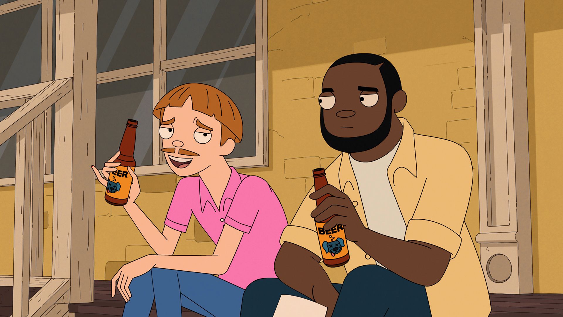 The Harper House background