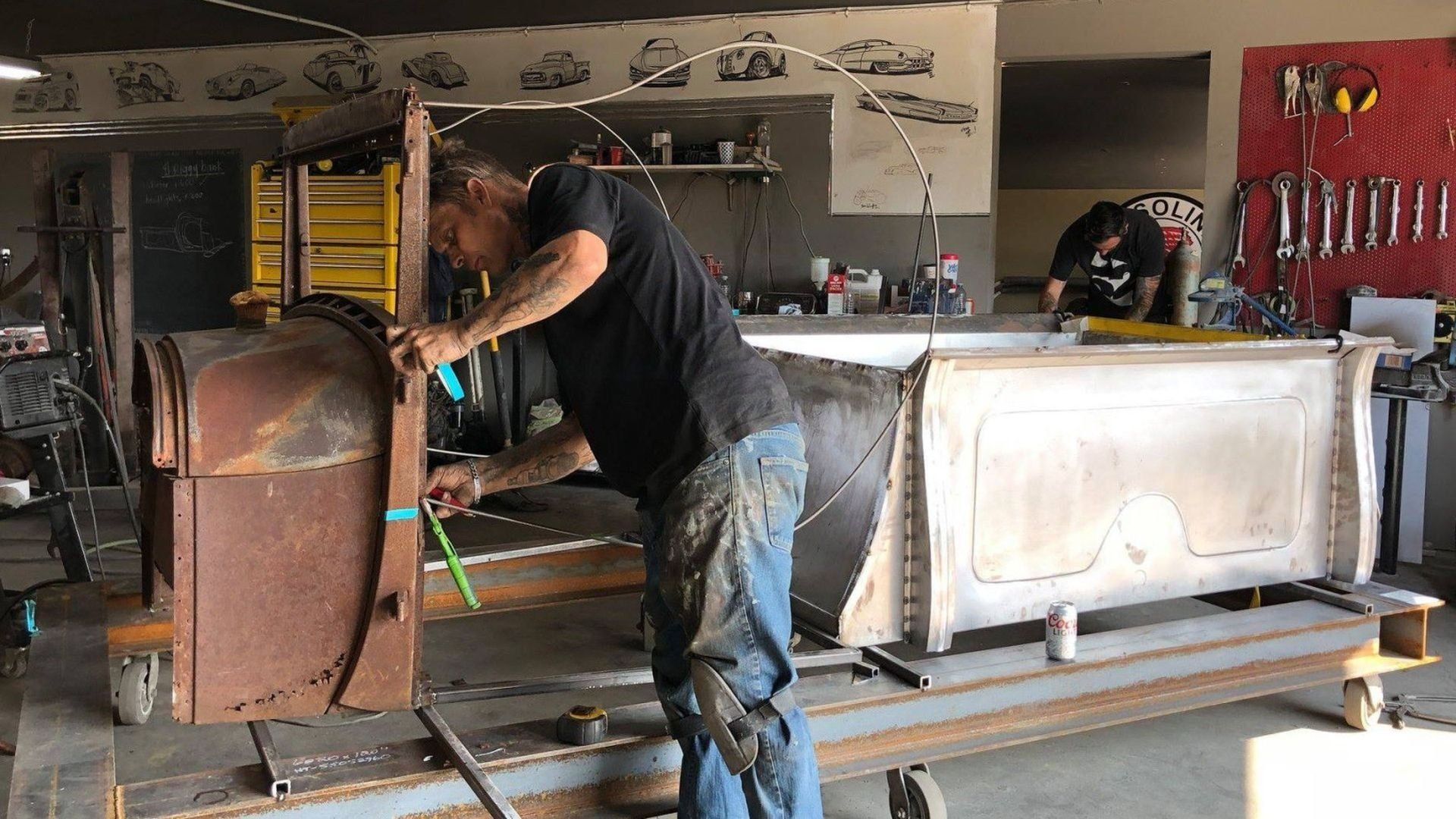 Bad Chad Customs background