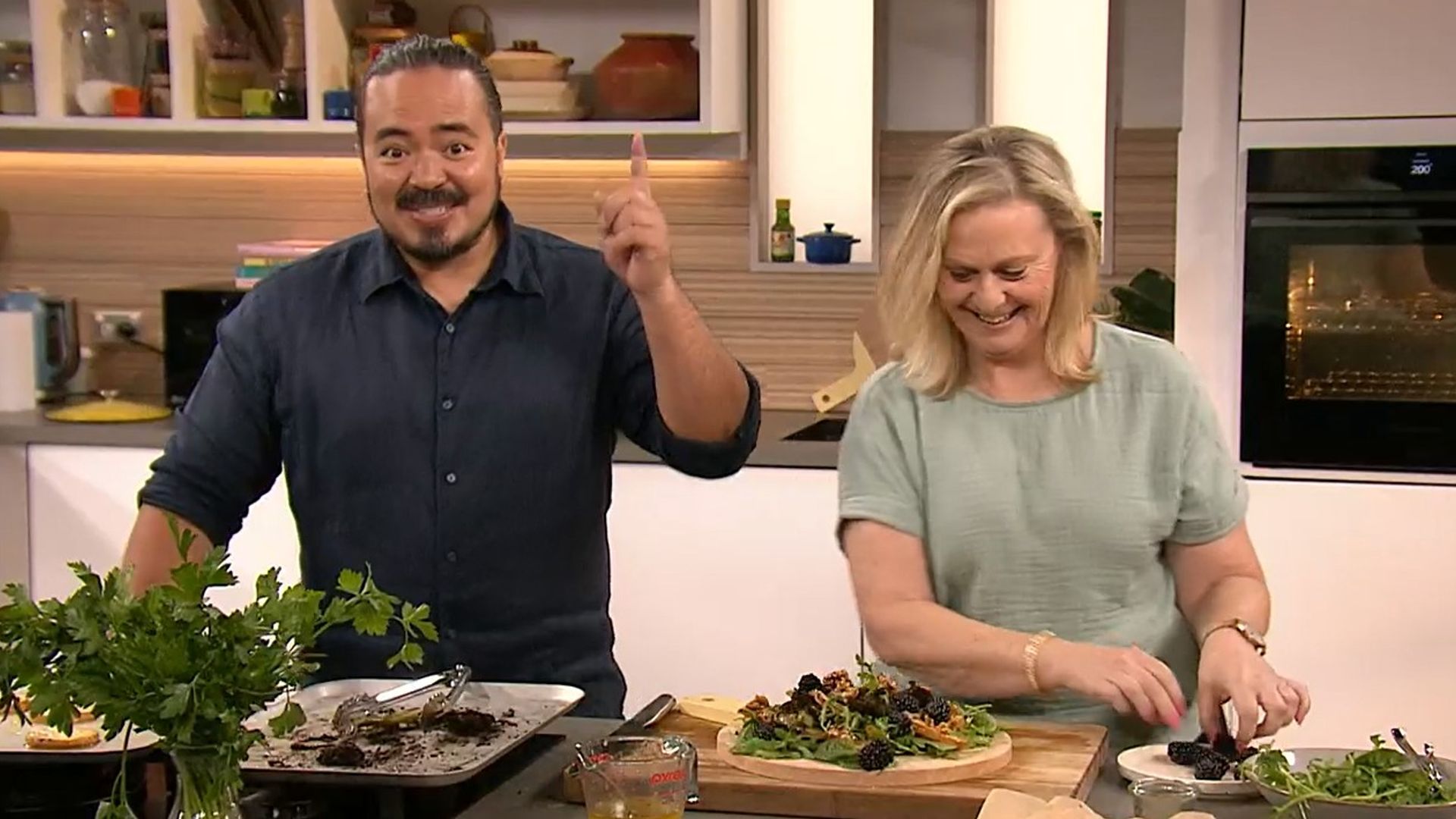 The Cook Up with Adam Liaw background