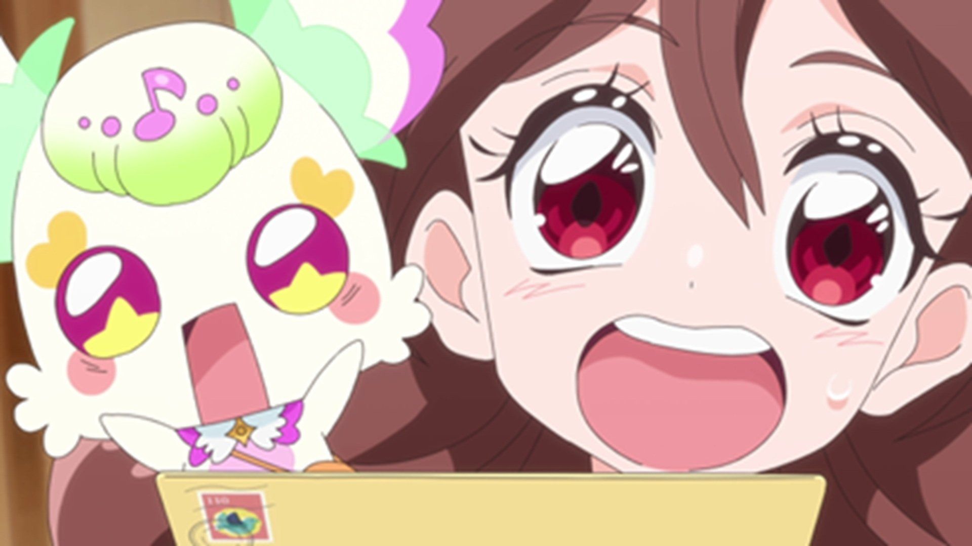 You and Idol Precure background