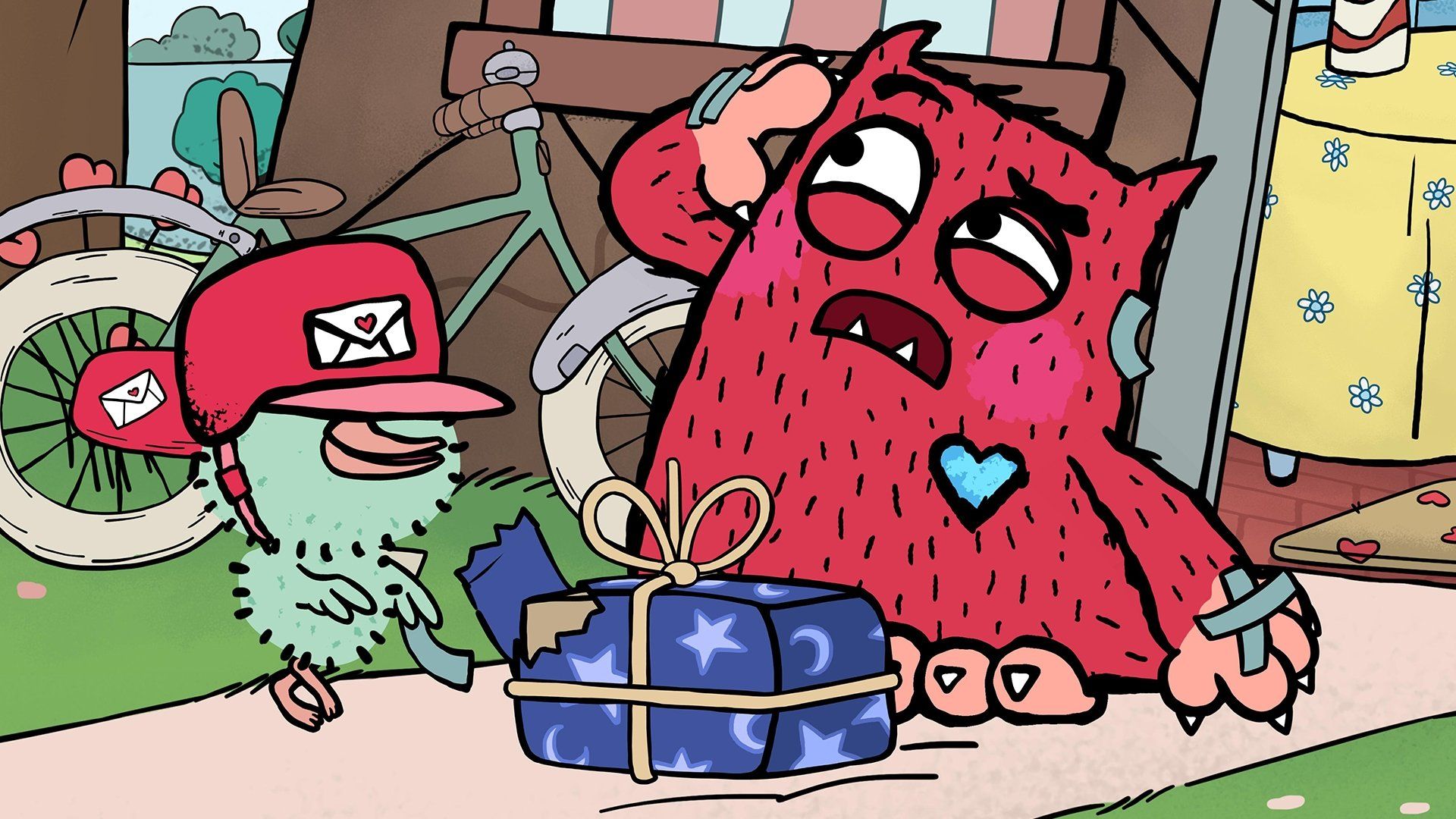 Love Monster background