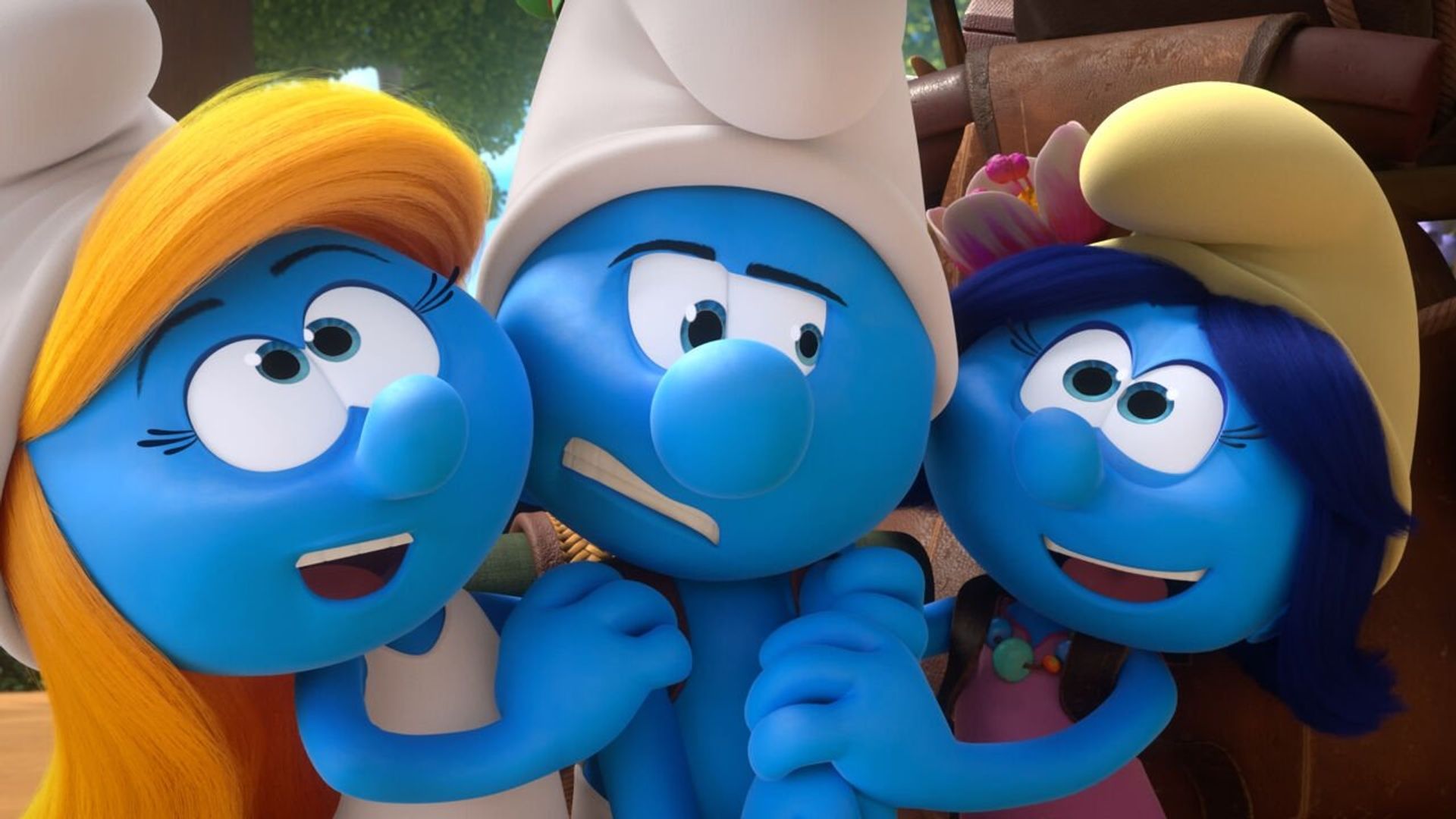 The Smurfs background