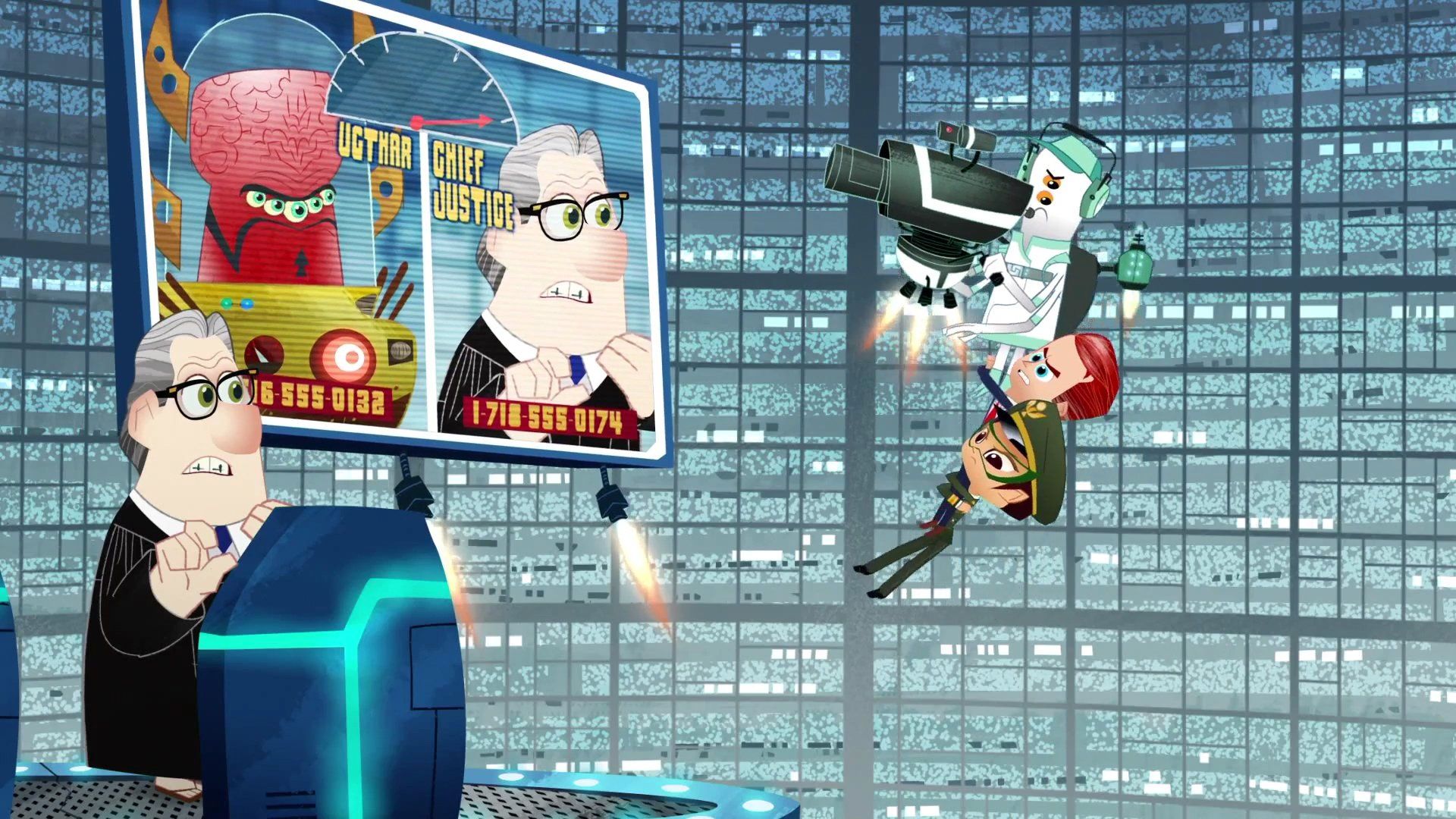 Penn Zero: Part-Time Hero background