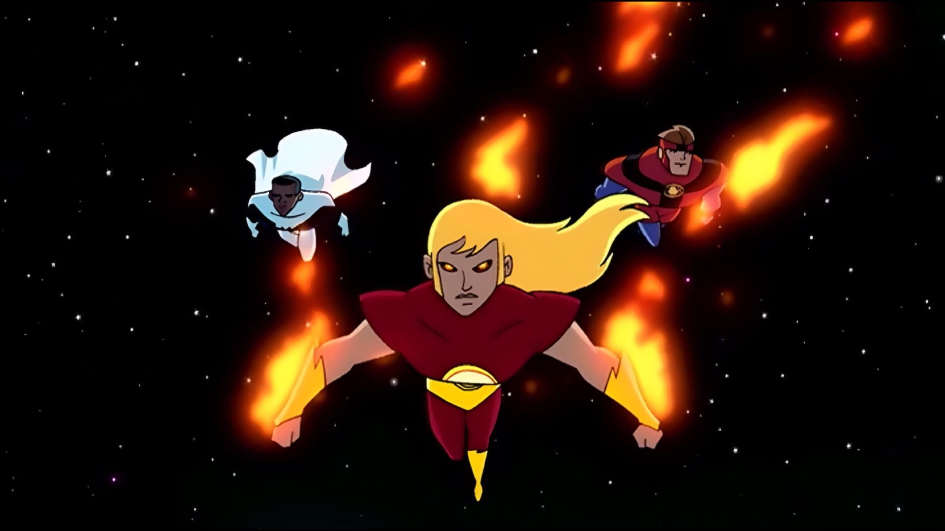 Legion of Super Heroes background