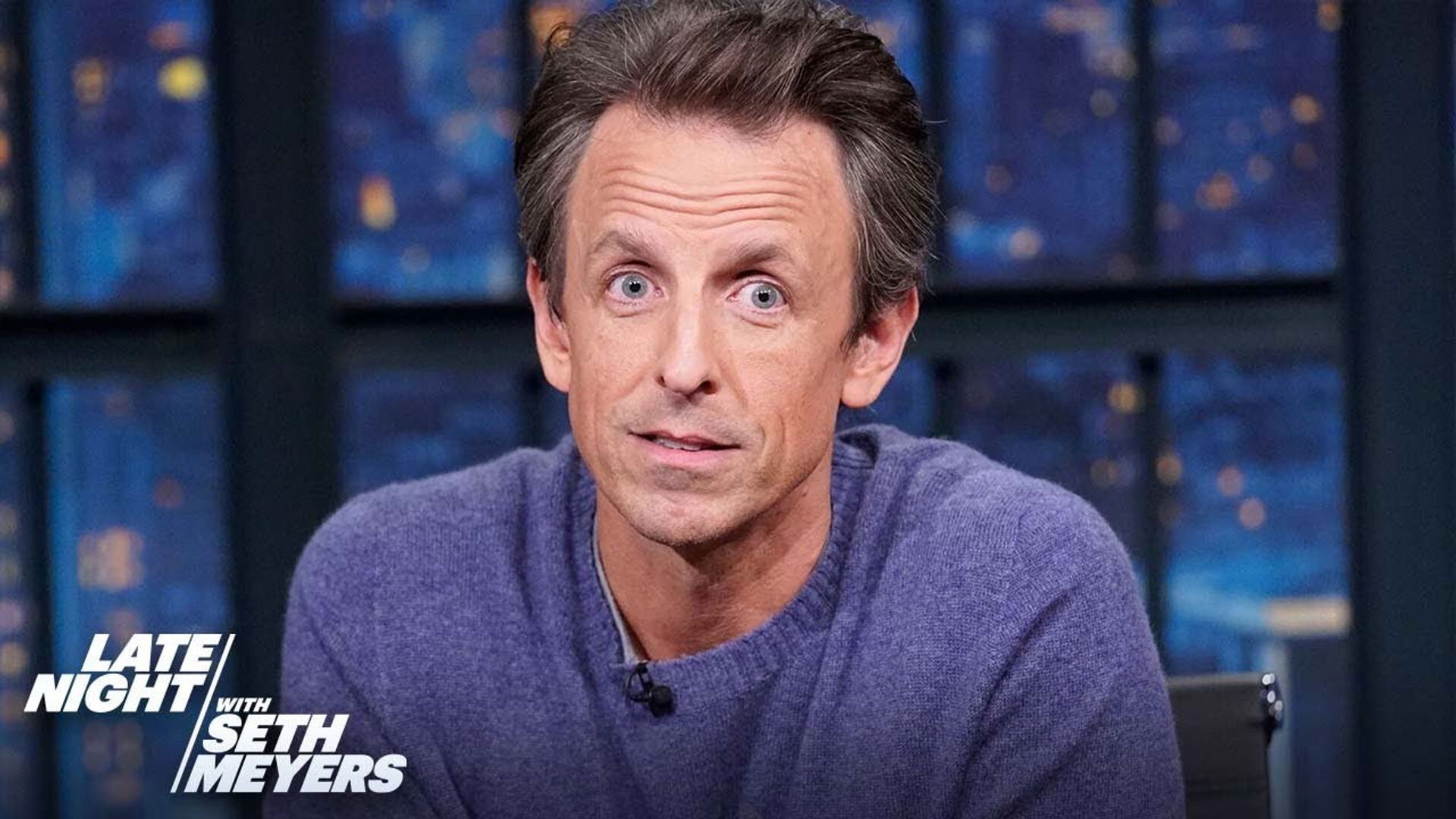 Late Night with Seth Meyers: Corrections" background