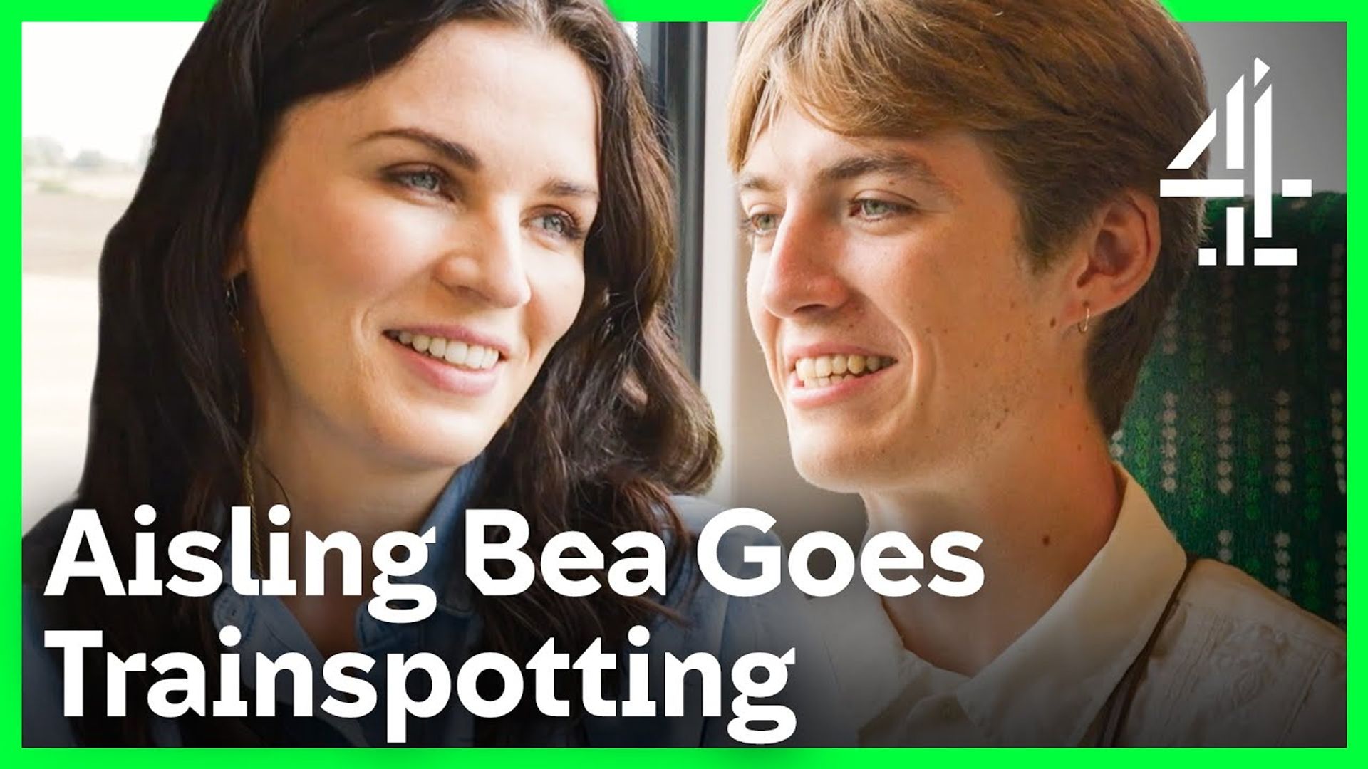 Trainspotting with Francis Bourgeois background