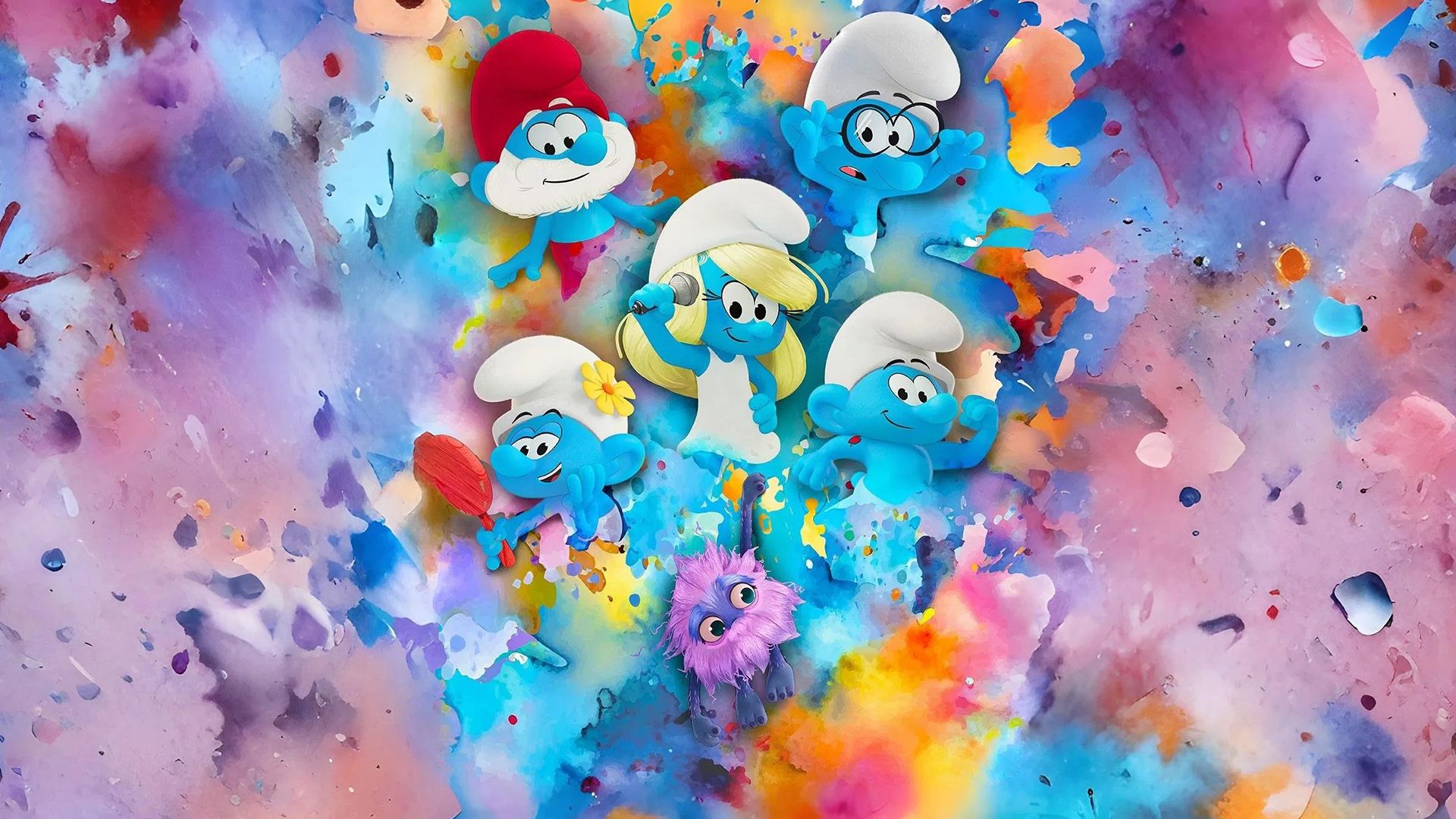 Smurfs background