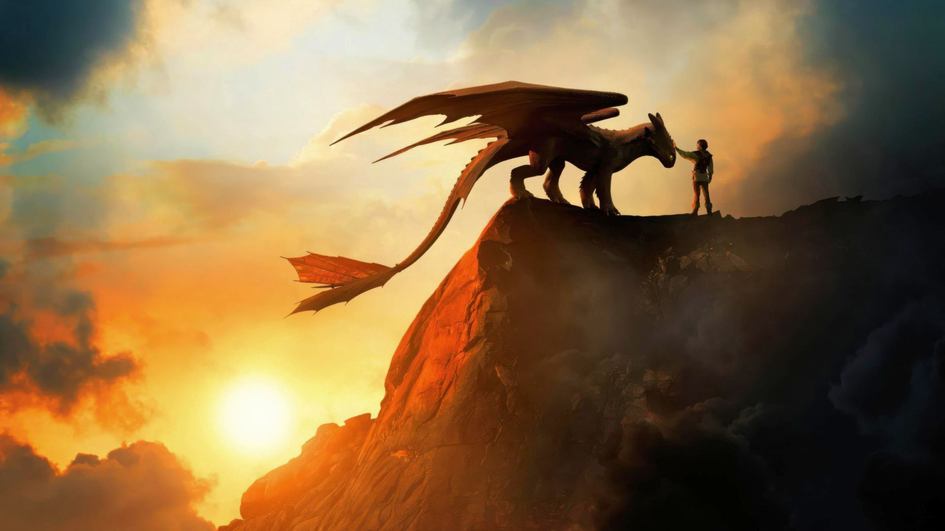 How to Train Your Dragon background