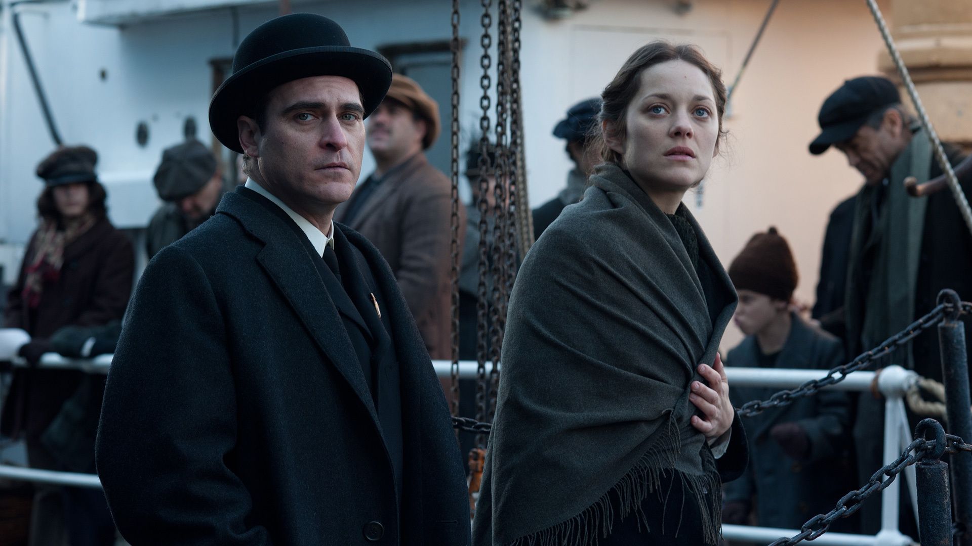 The Immigrant background
