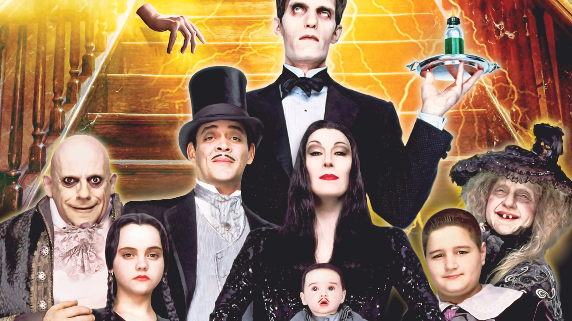 Addams Family Values background