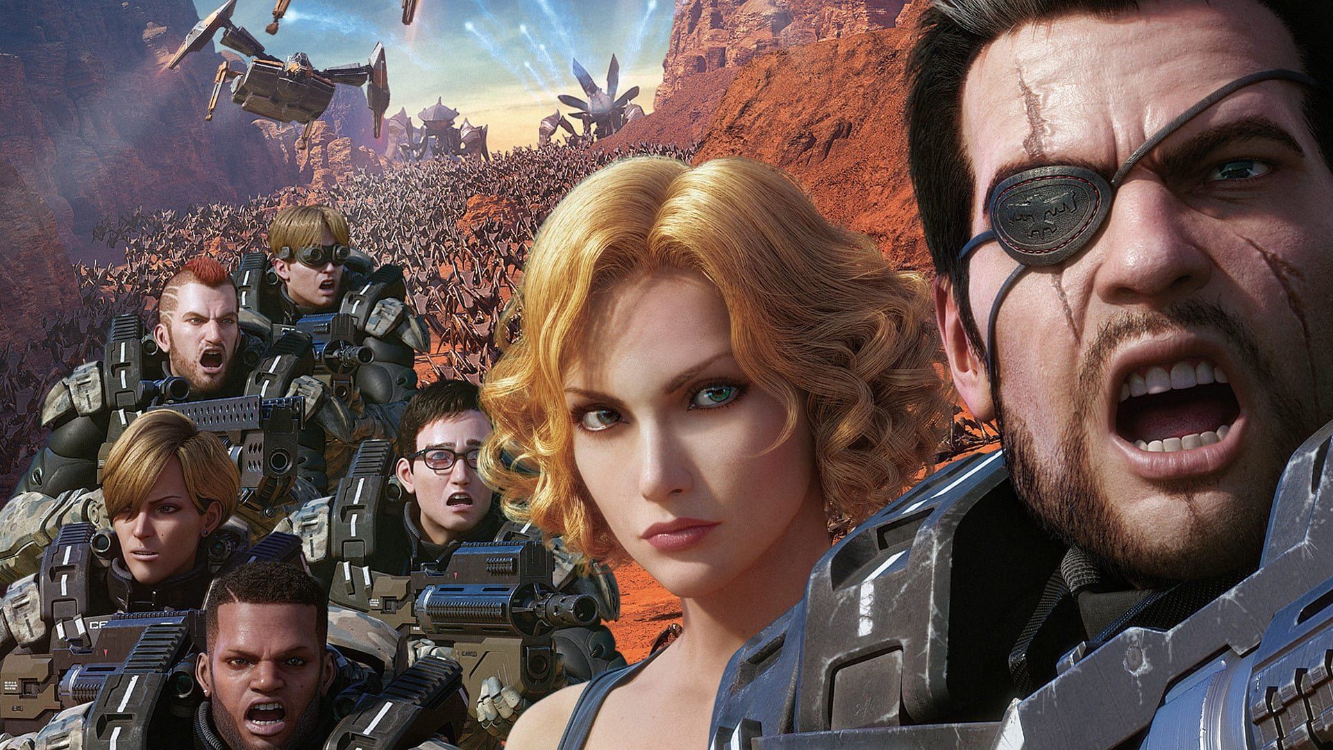Starship Troopers: Traitor of Mars background