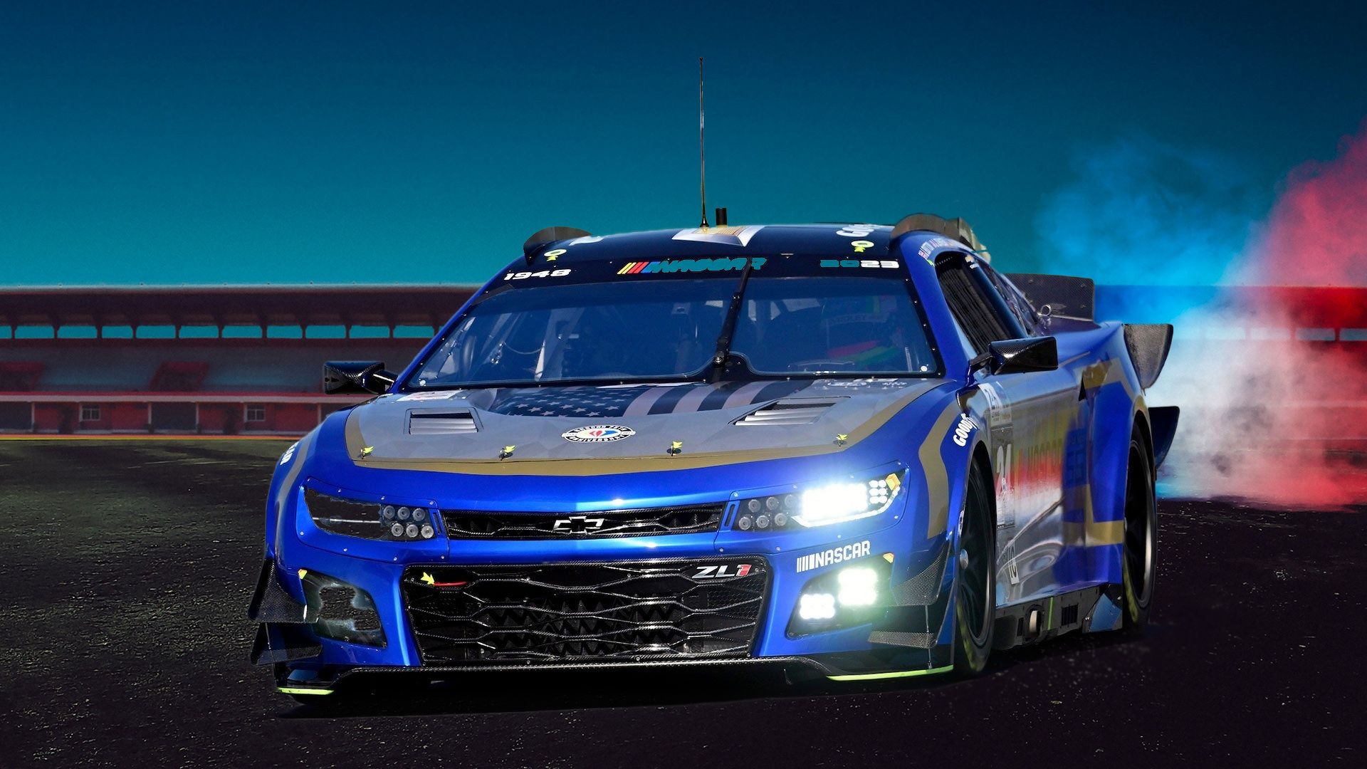 American Thunder: NASCAR to Le Mans background