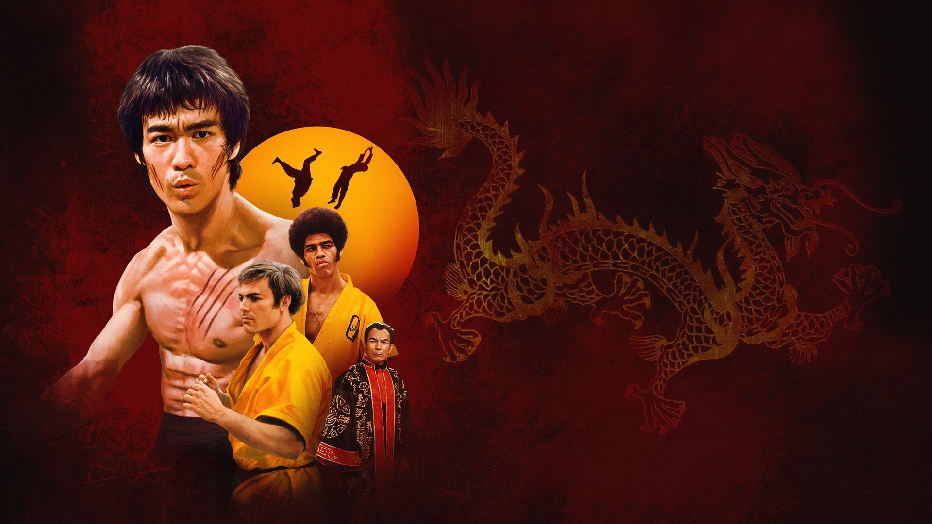Enter the Dragon background