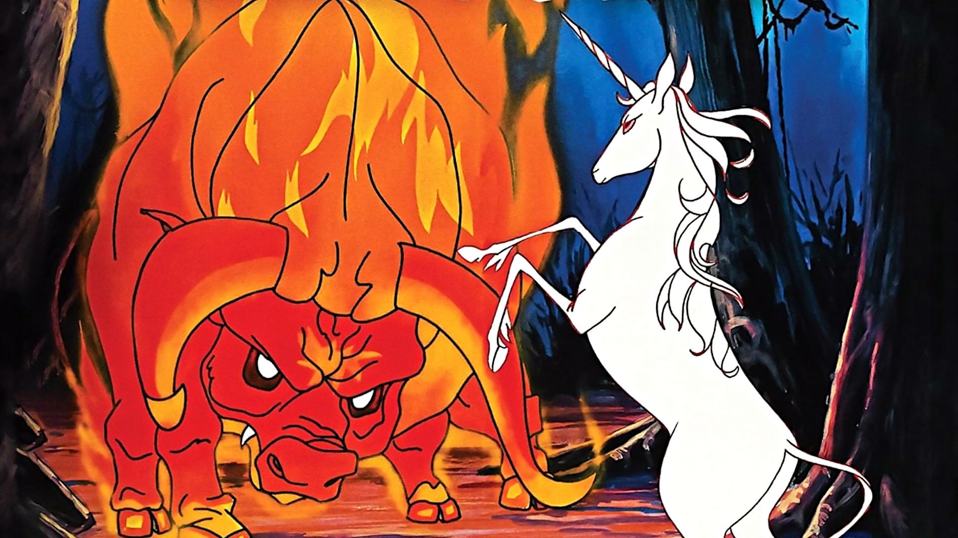 The Last Unicorn background