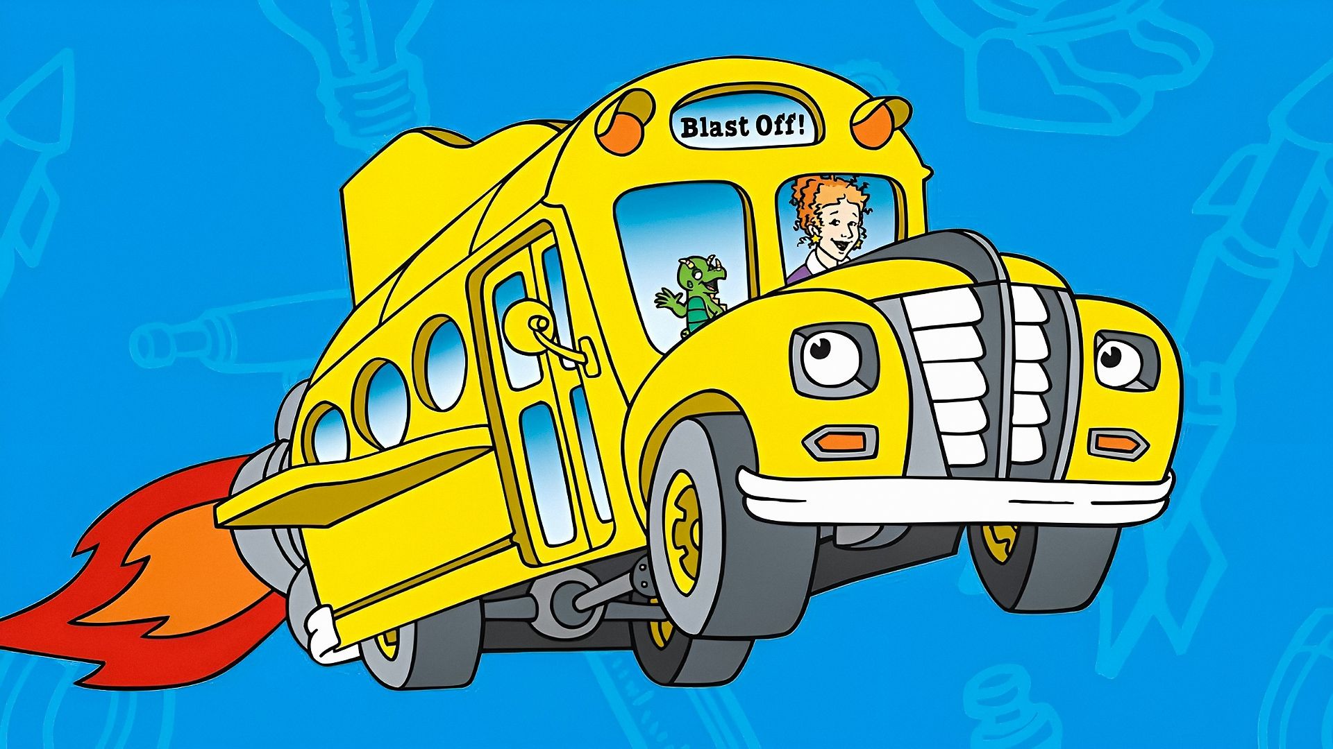 The Magic School Bus background