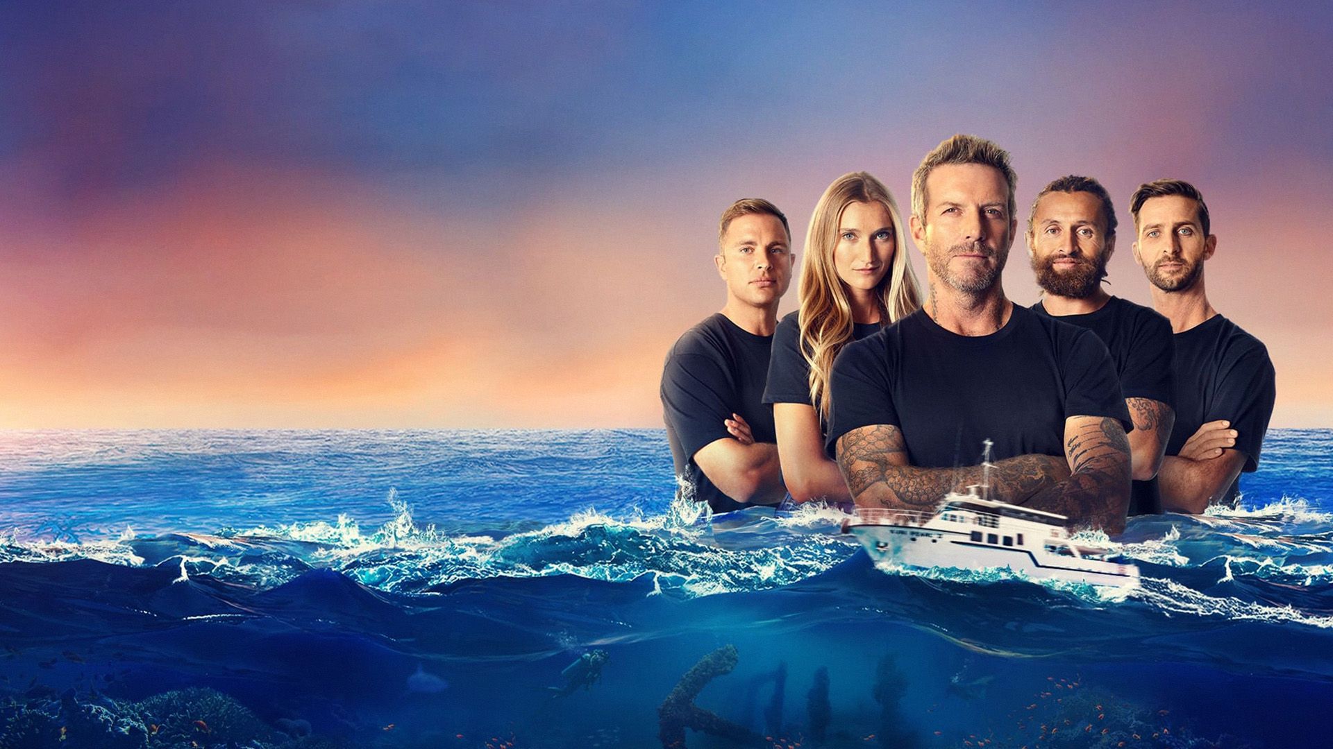 Shipwreck Hunters Australia background