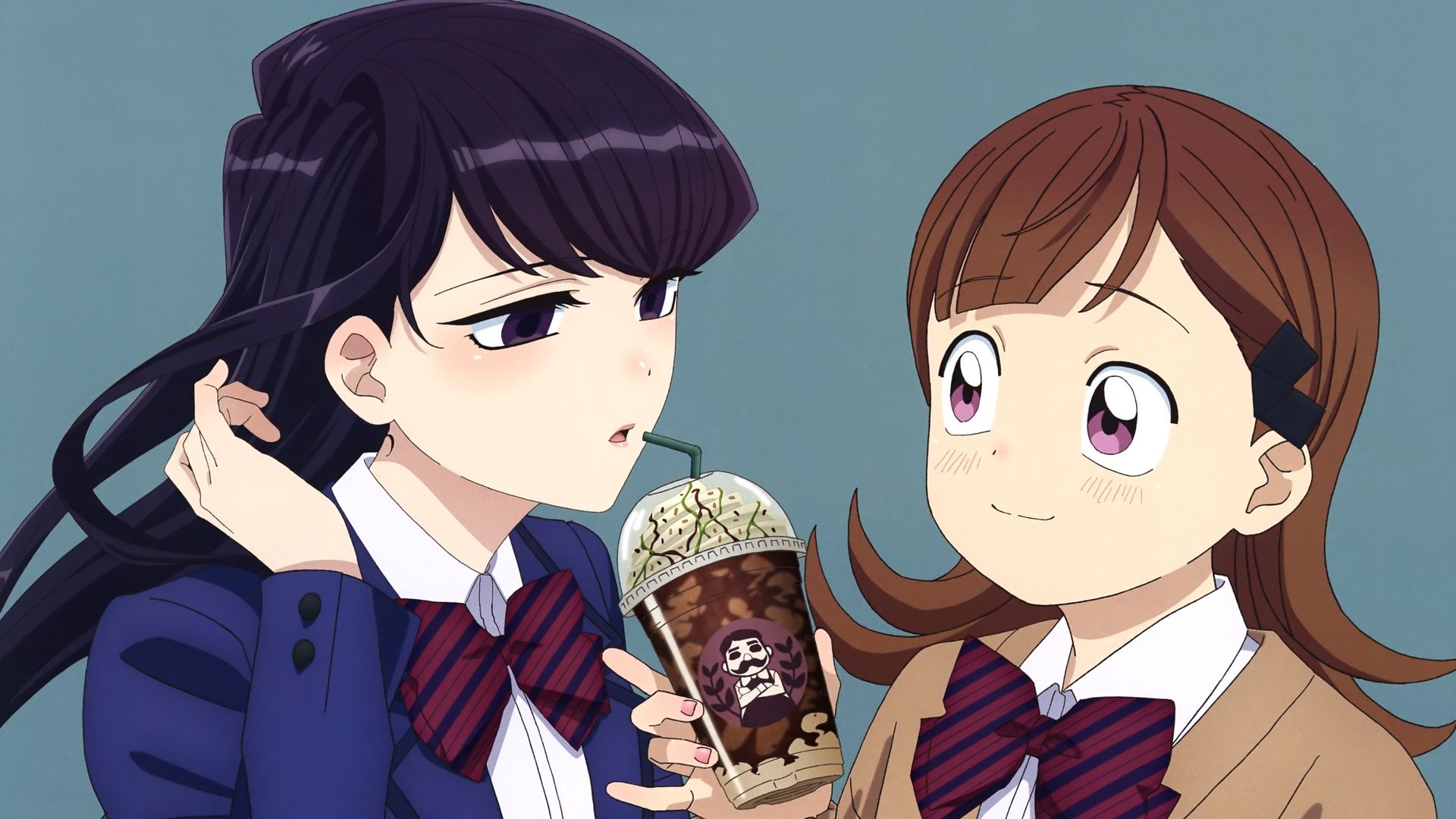 Komi Can't Communicate background
