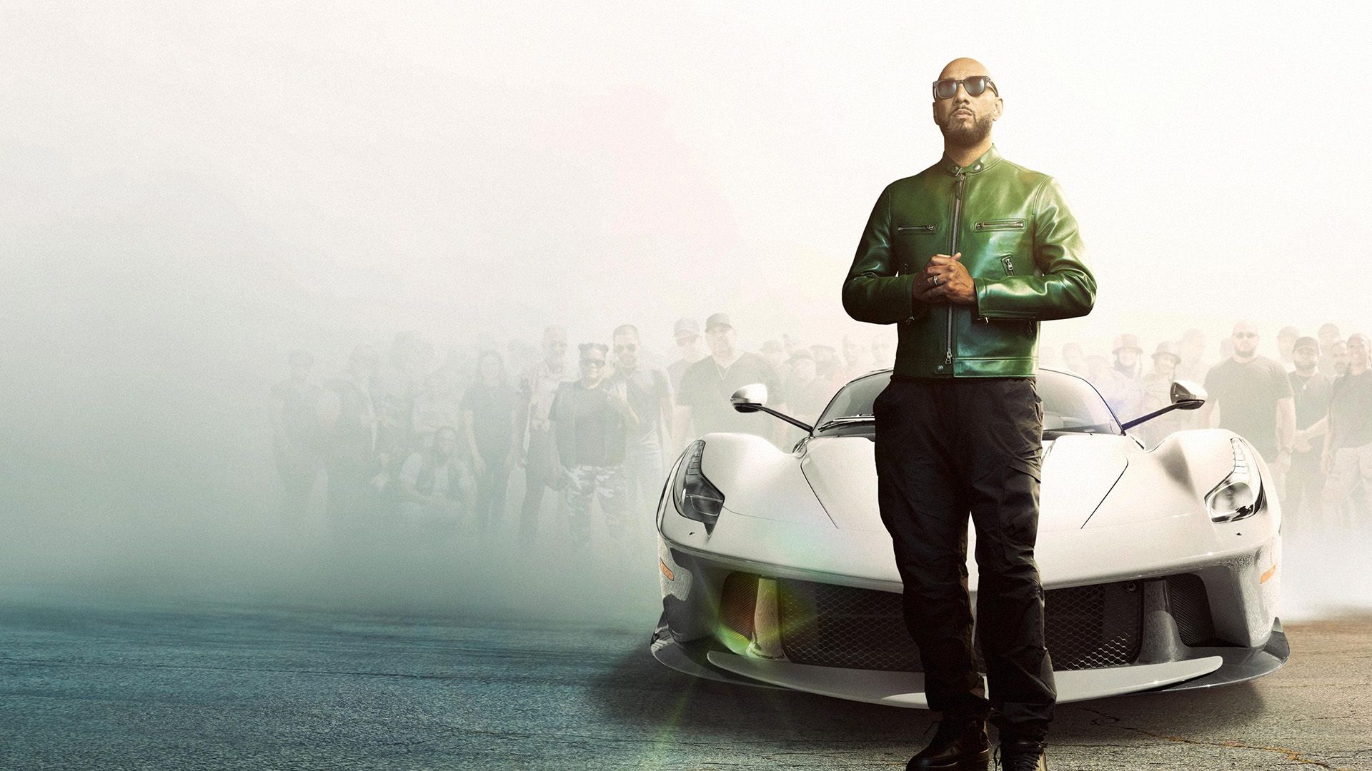 Drive with Swizz Beatz background