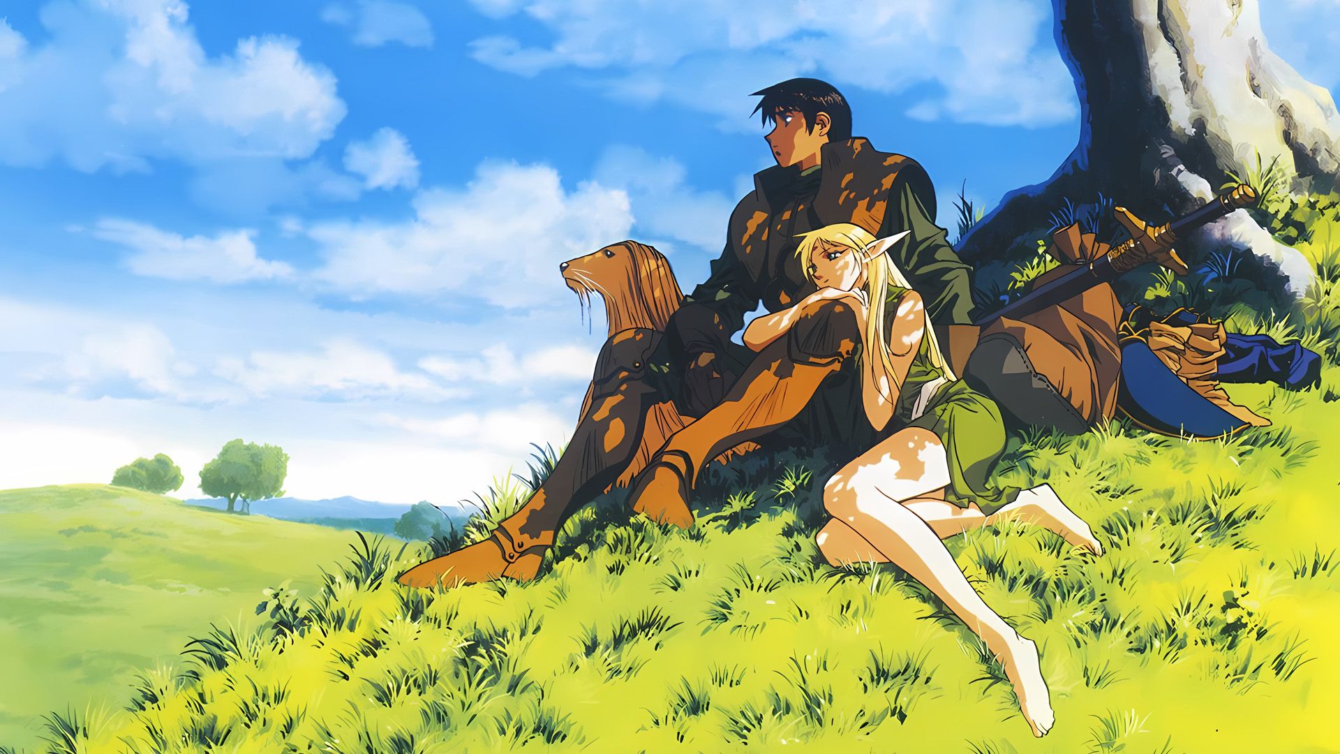 Record of Lodoss War background