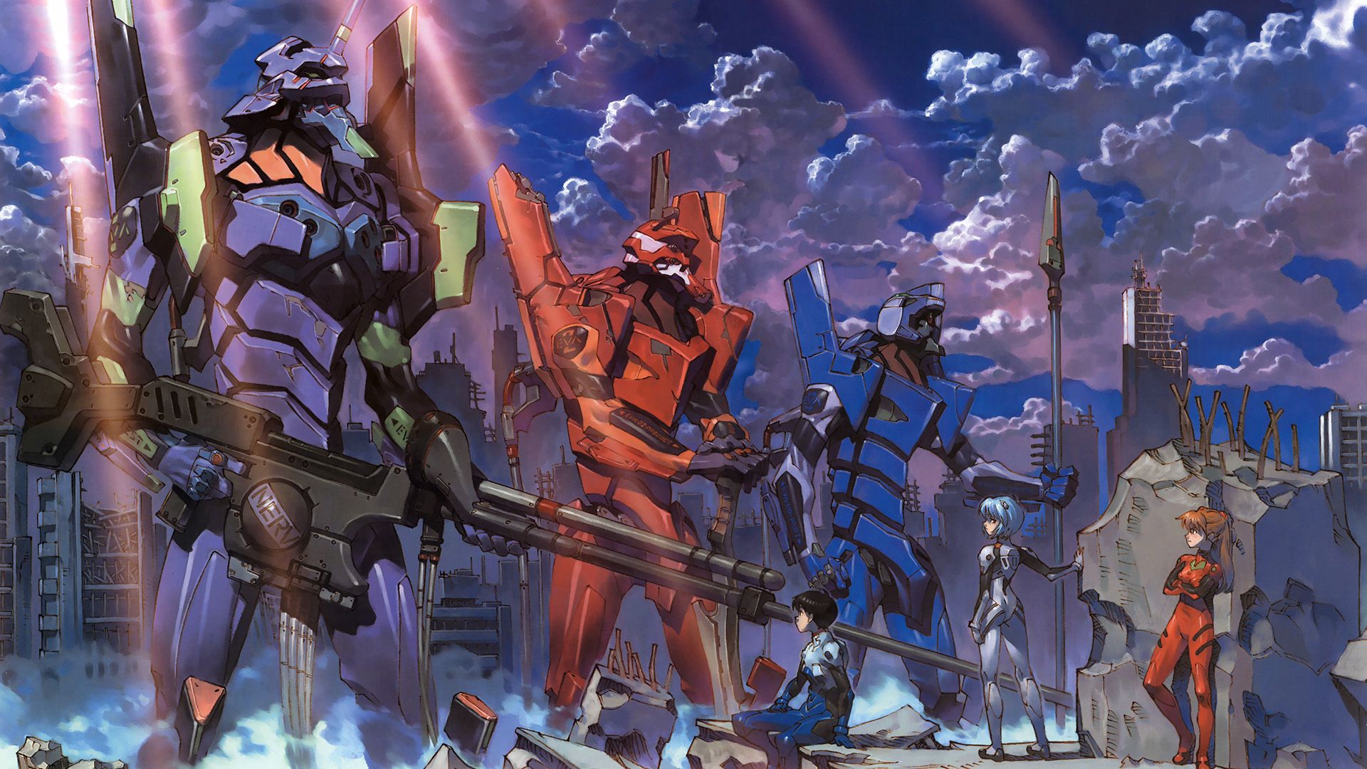 Neon Genesis Evangelion background